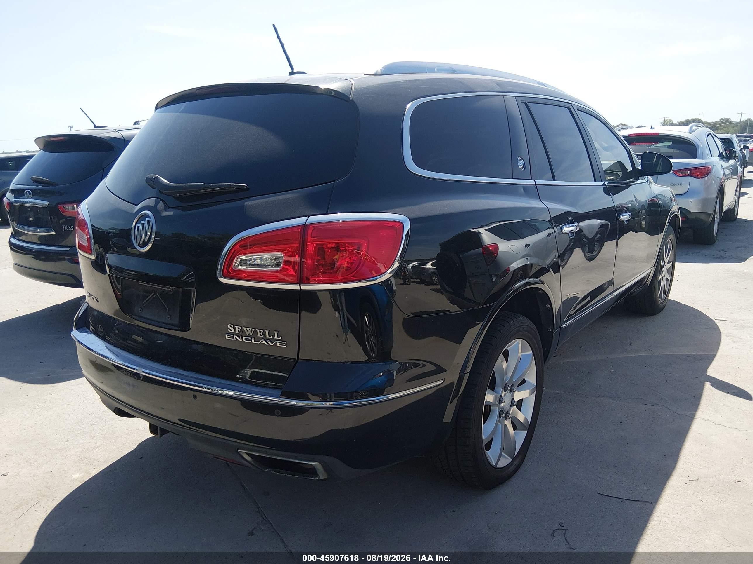 2014 Buick Enclave Premium Black vin: 5GAKRCKD5EJ174844