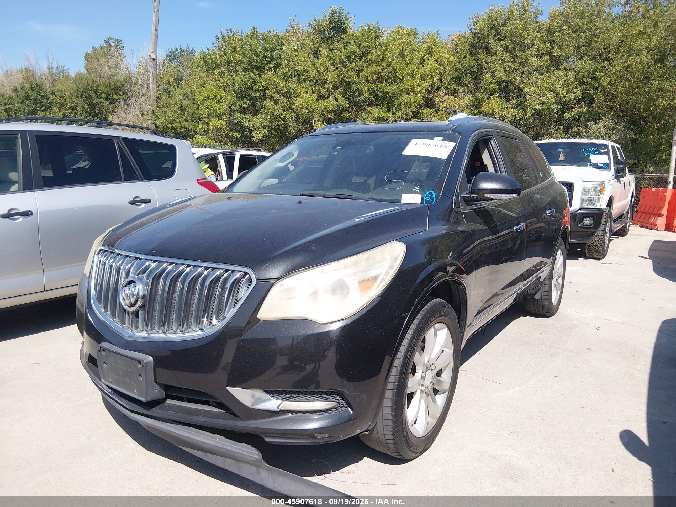2014 Buick Enclave Premium Black vin: 5GAKRCKD5EJ174844