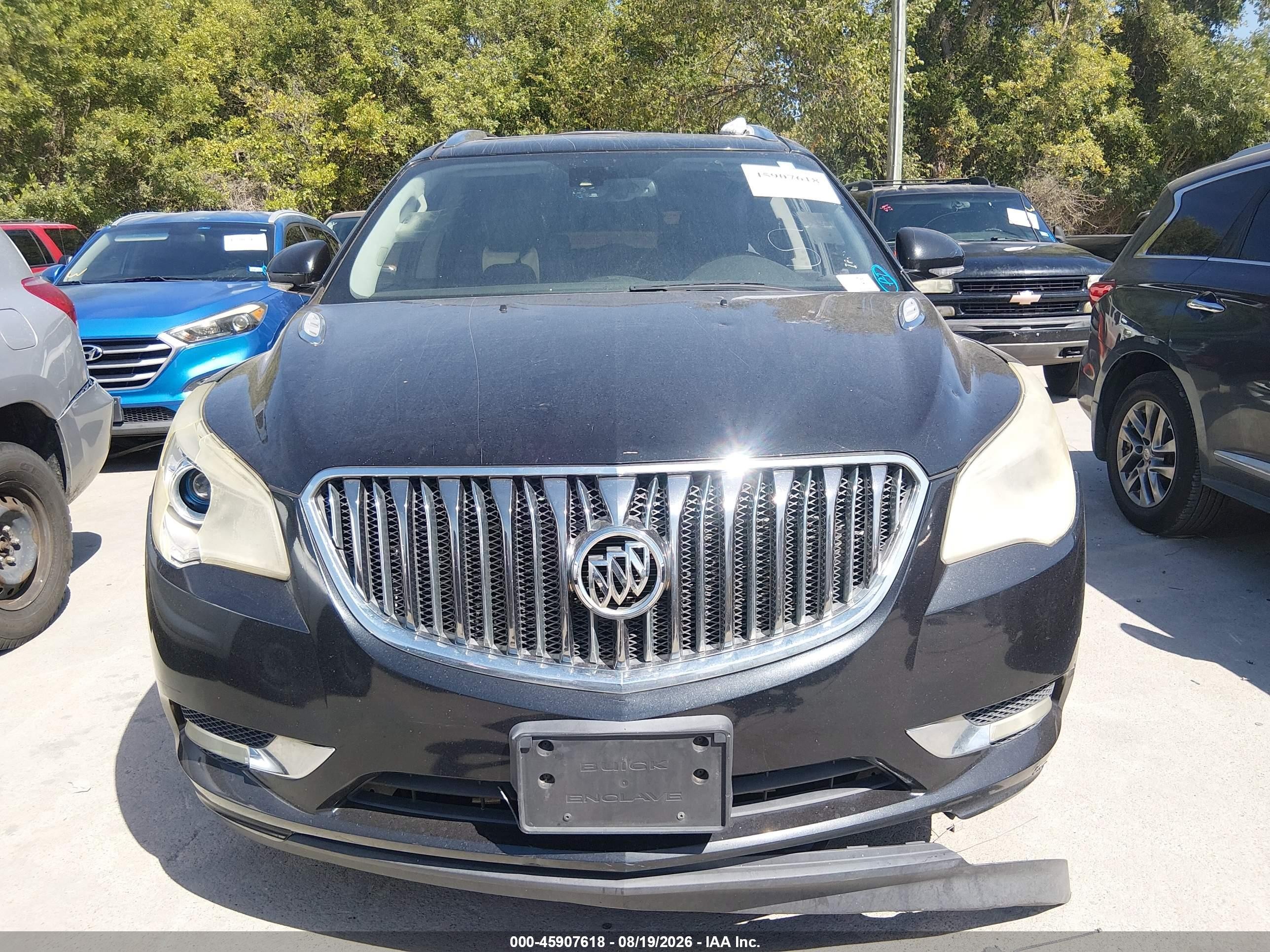 2014 Buick Enclave Premium Black vin: 5GAKRCKD5EJ174844
