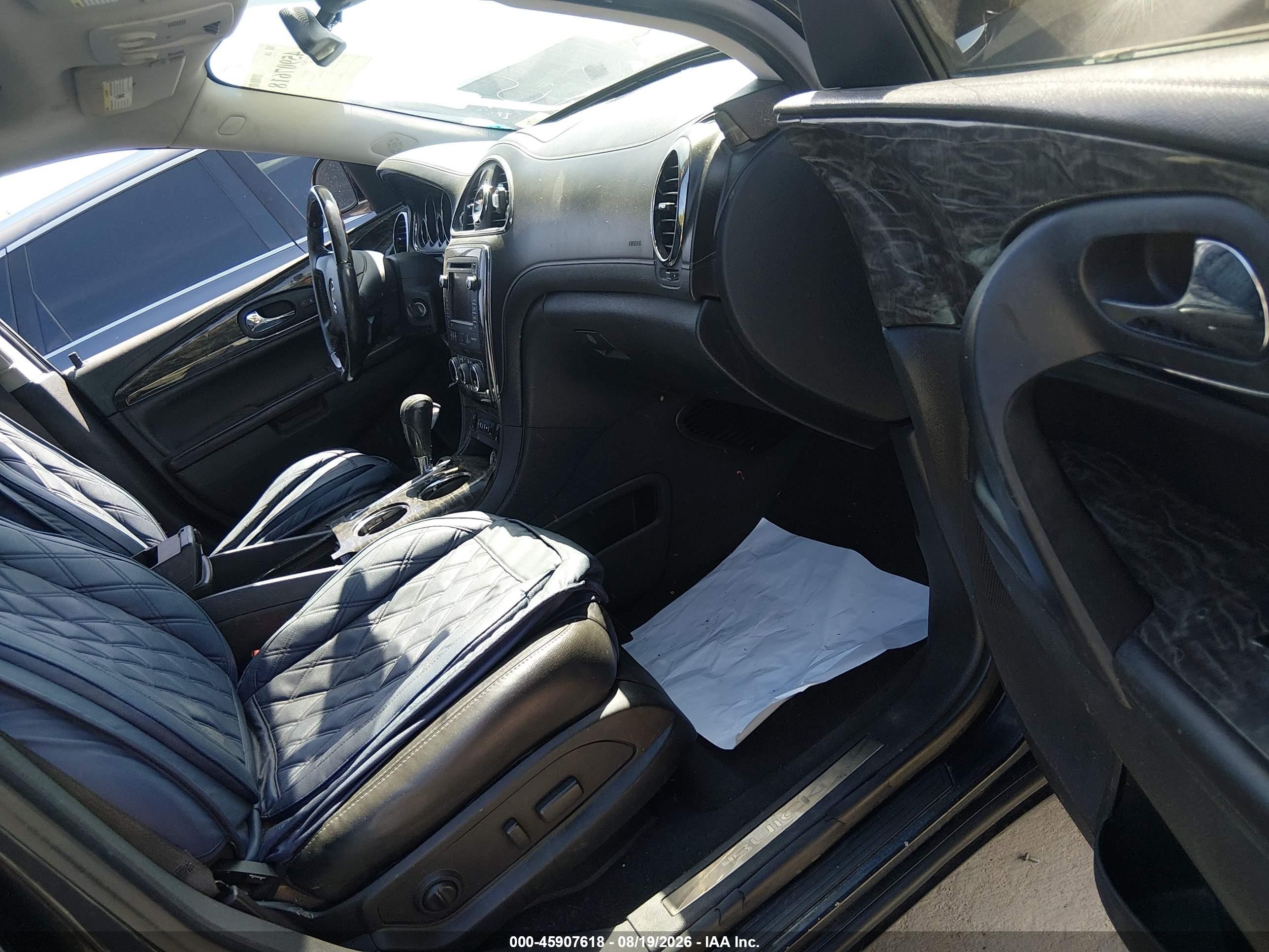 2014 Buick Enclave Premium Black vin: 5GAKRCKD5EJ174844