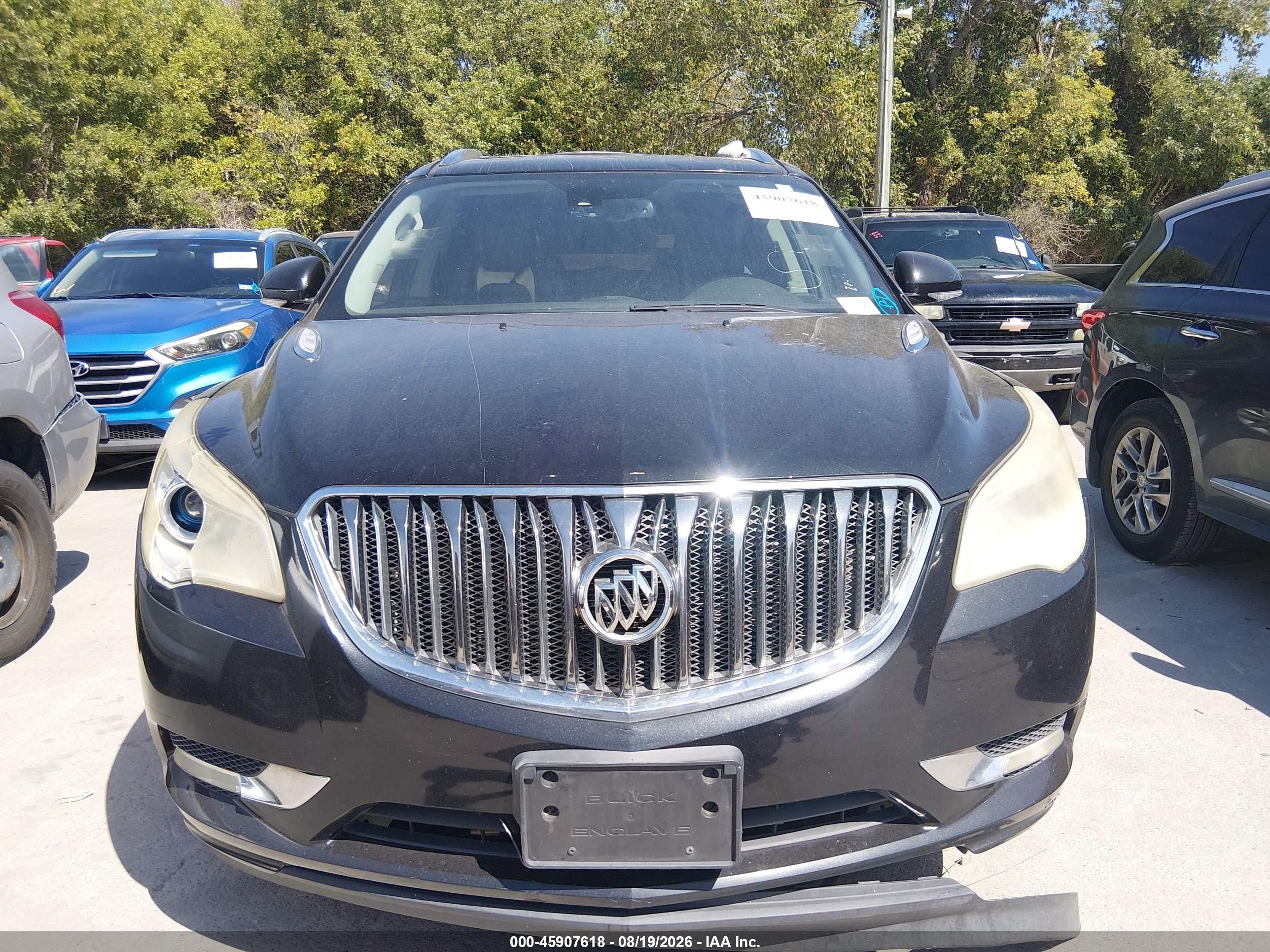 2014 Buick Enclave Premium Black vin: 5GAKRCKD5EJ174844