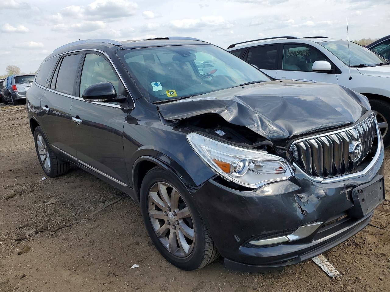 2015 Buick Enclave Черный vin: 5GAKRCKD5FJ122793