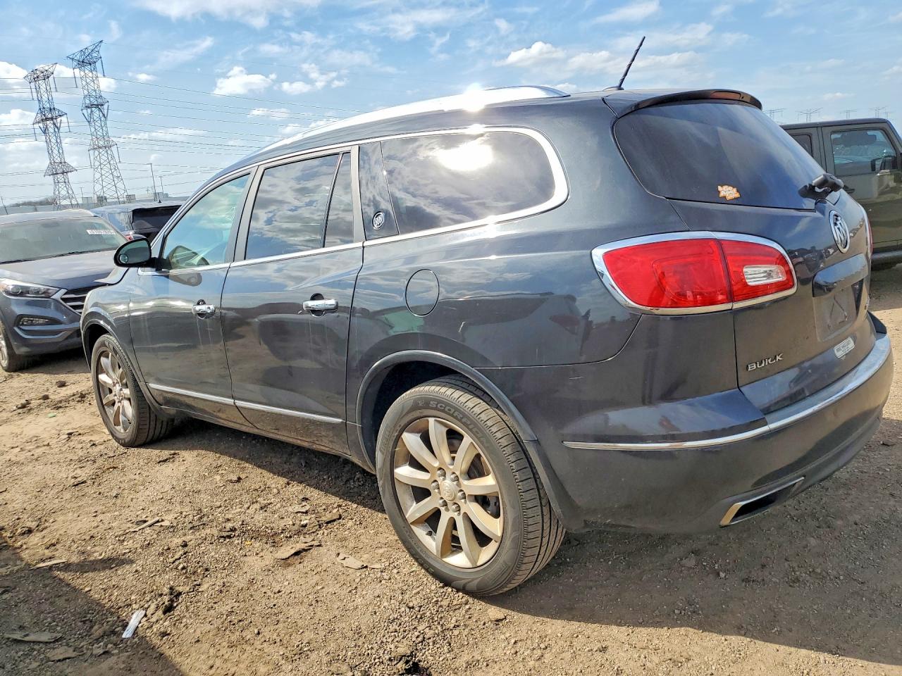 2015 Buick Enclave Черный vin: 5GAKRCKD5FJ122793