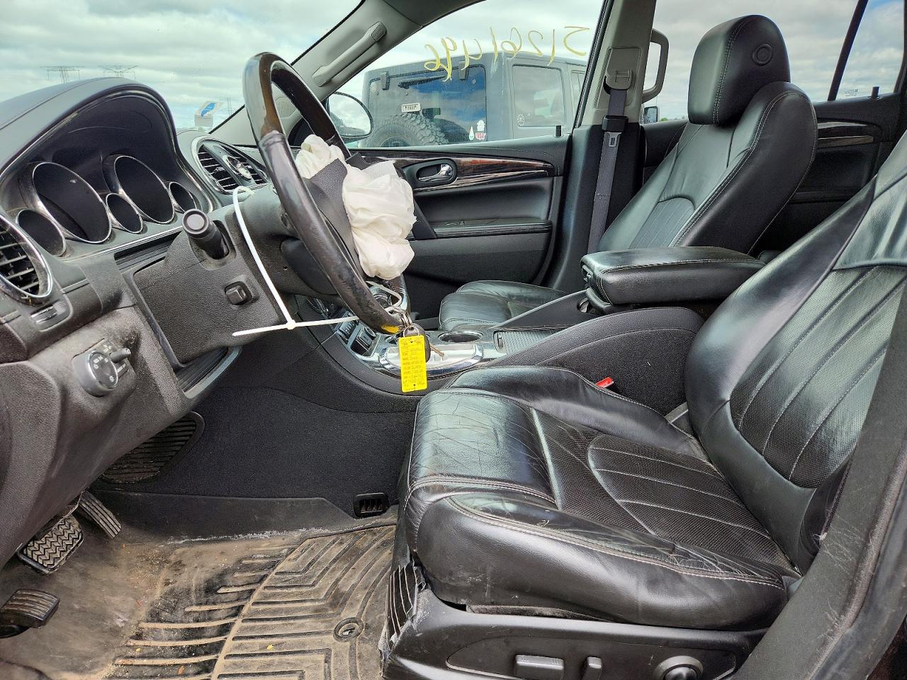2015 Buick Enclave Черный vin: 5GAKRCKD5FJ122793