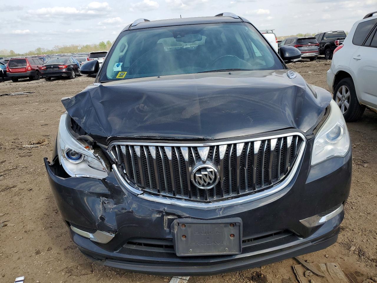 2015 Buick Enclave Черный vin: 5GAKRCKD5FJ122793