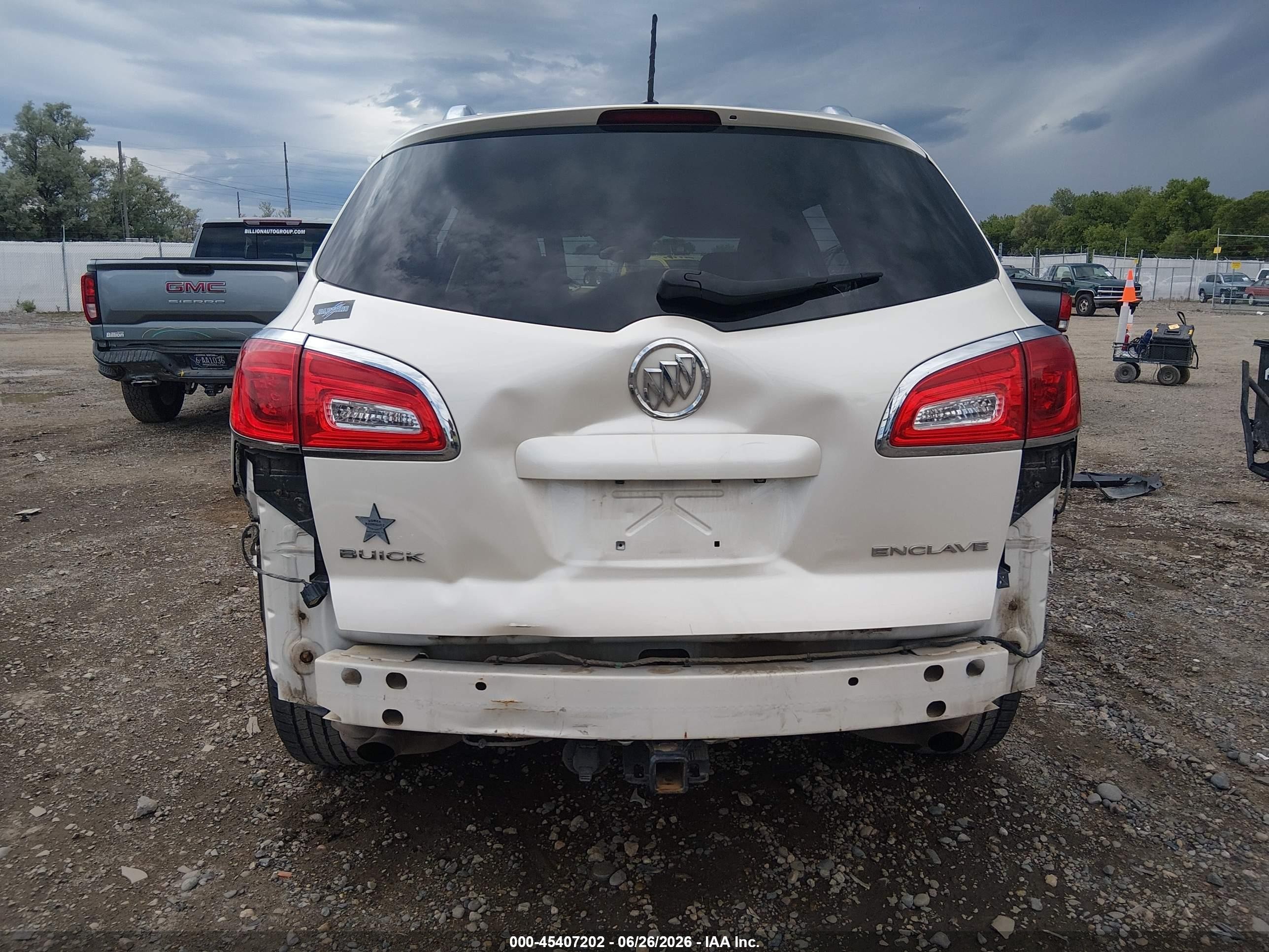 2015 Buick Enclave Premium Белый vin: 5GAKRCKD5FJ168530