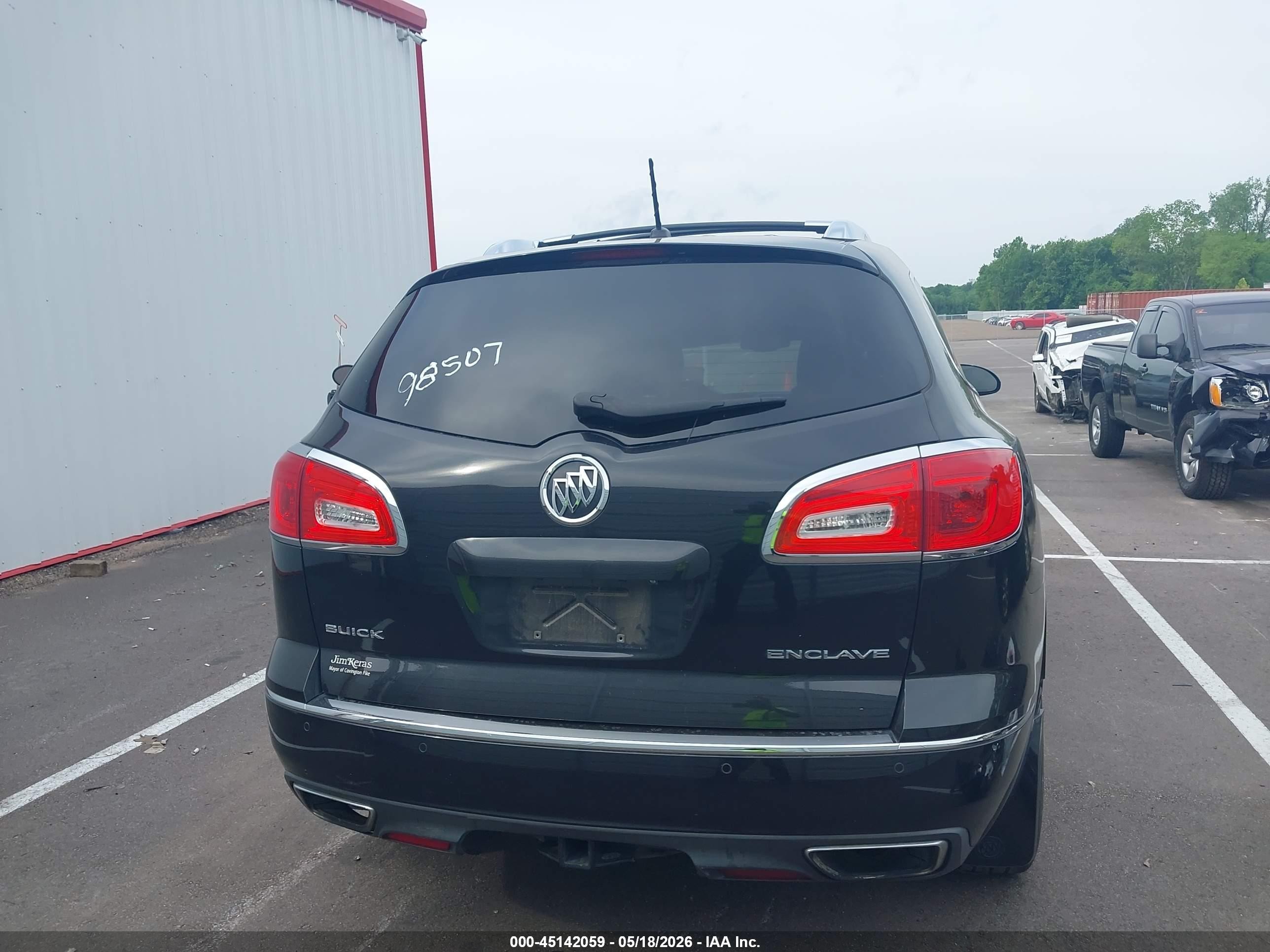 2015 Buick Enclave Premium Black vin: 5GAKRCKD5FJ191807