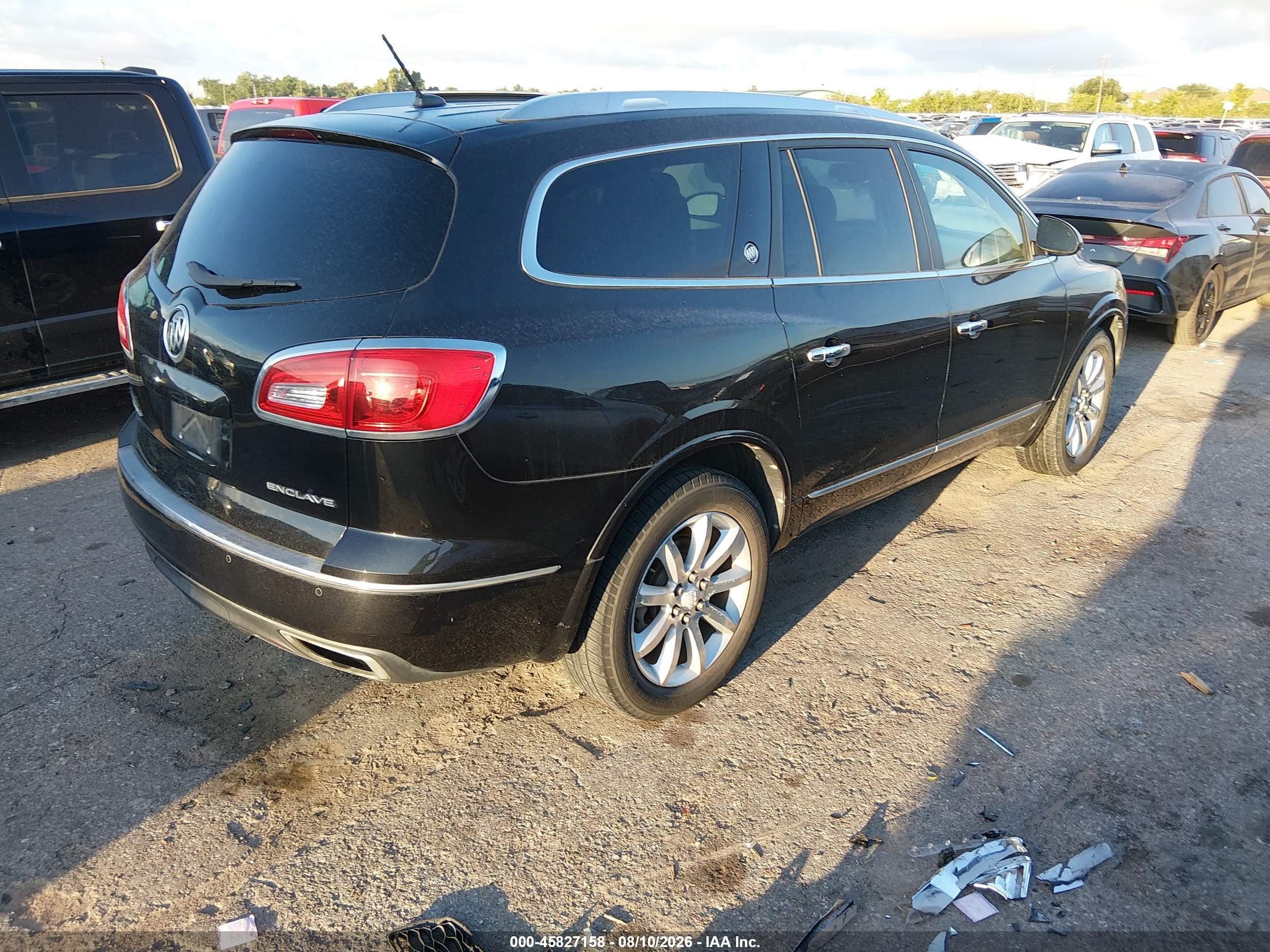 2015 Buick Enclave Premium Black vin: 5GAKRCKD5FJ238916