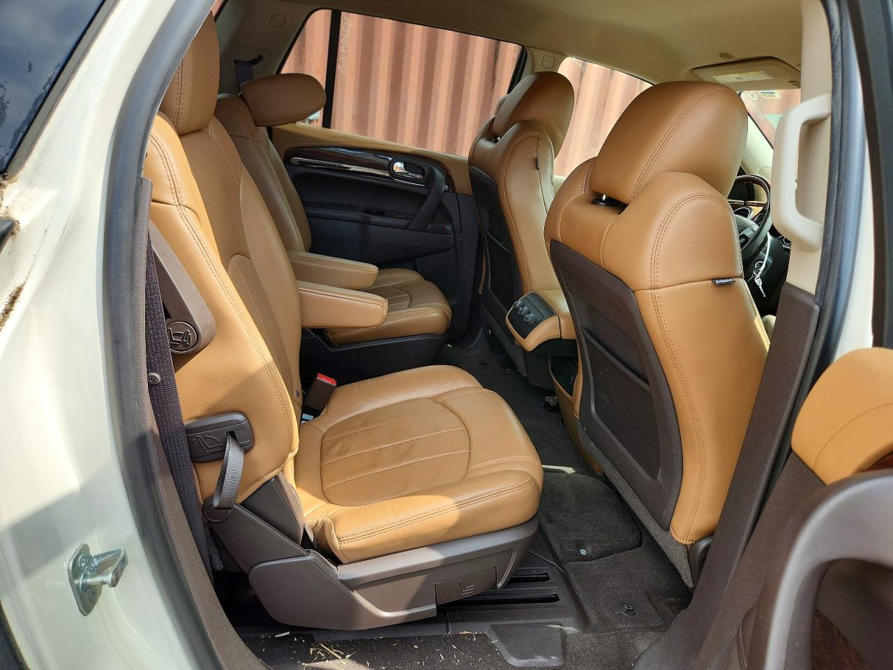 2013 Buick Enclave White vin: 5GAKRCKD6DJ114229