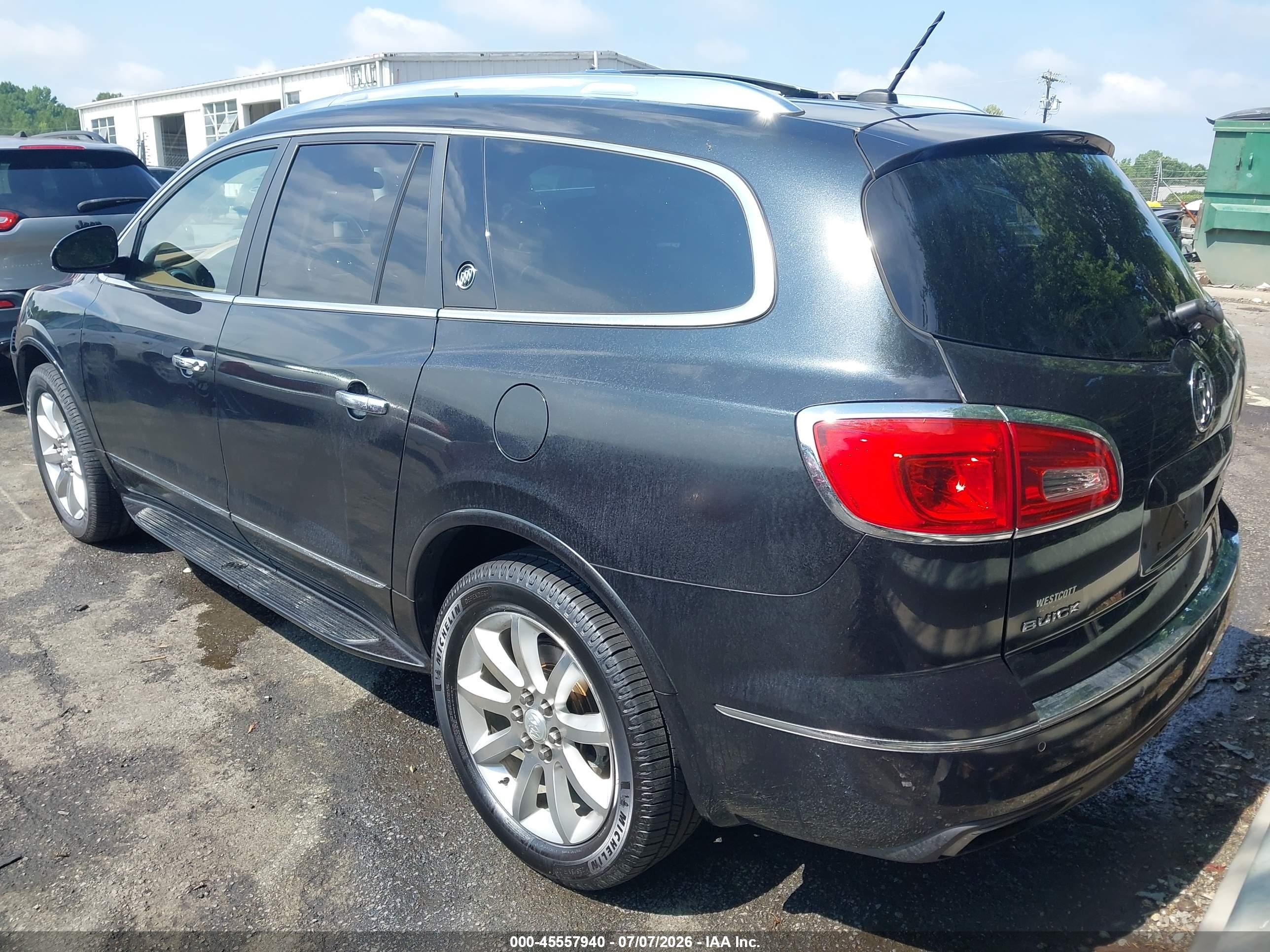 2014 Buick Enclave Premium Black vin: 5GAKRCKD6EJ192060
