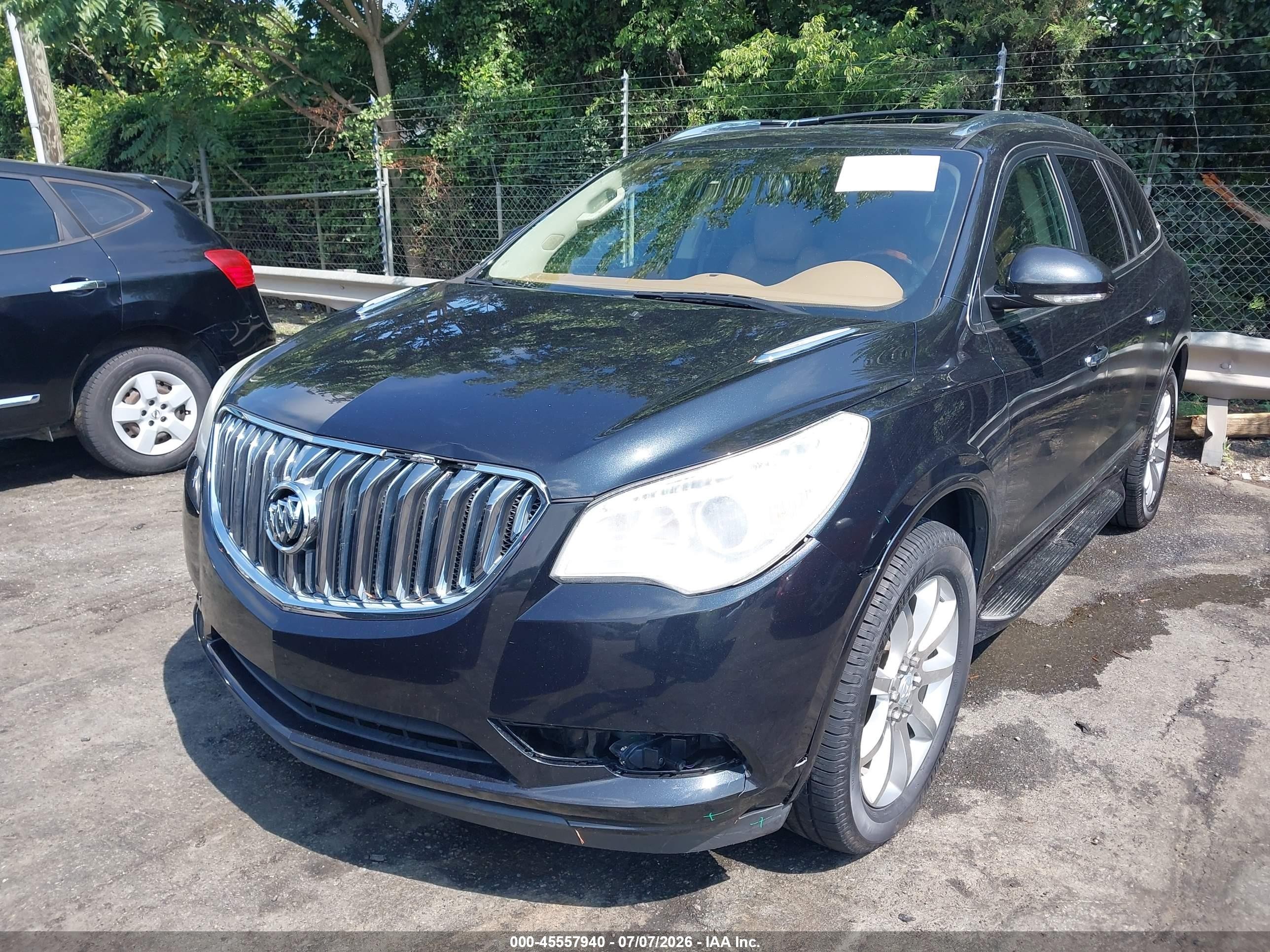 2014 Buick Enclave Premium Black vin: 5GAKRCKD6EJ192060