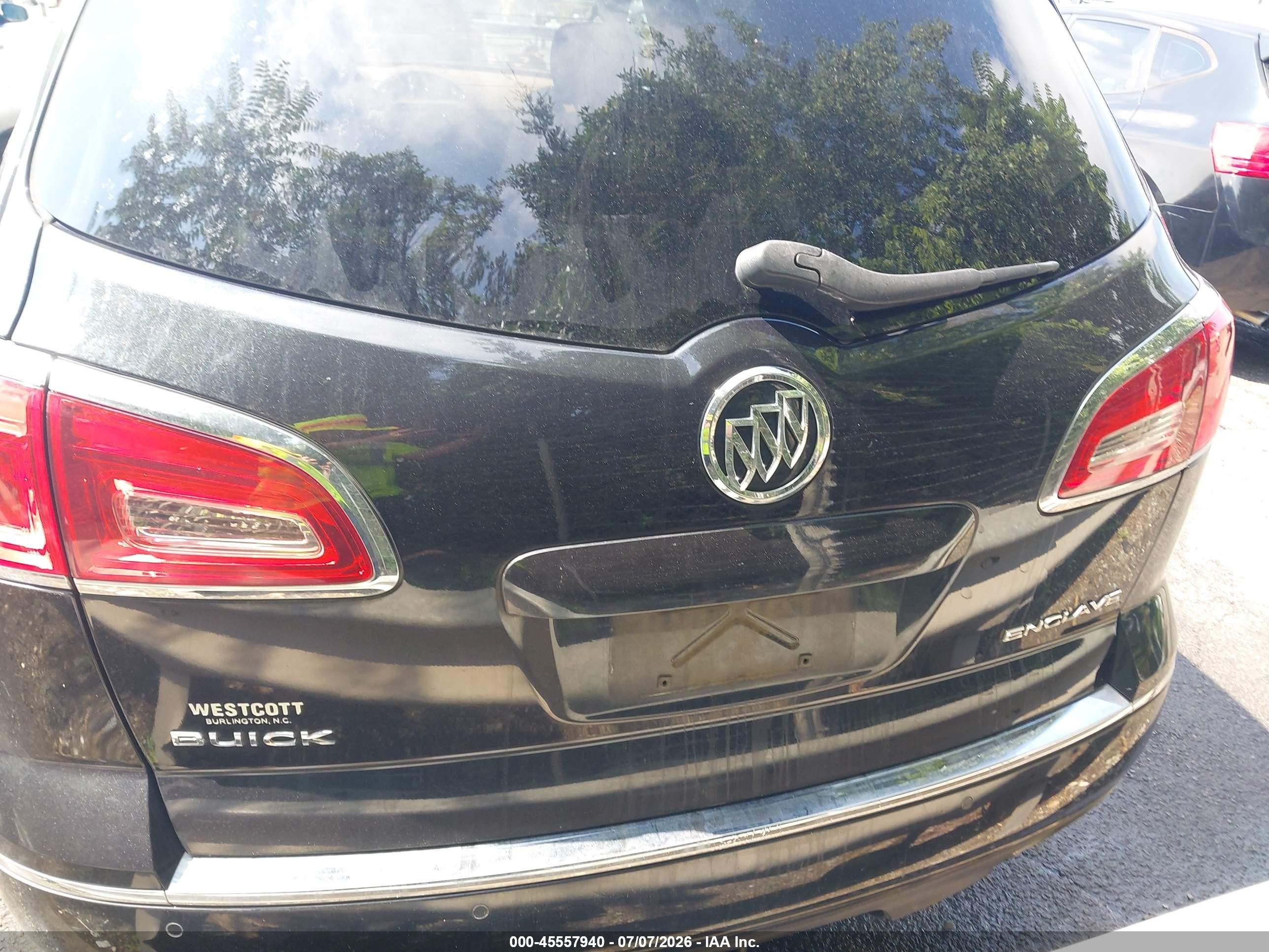 2014 Buick Enclave Premium Black vin: 5GAKRCKD6EJ192060