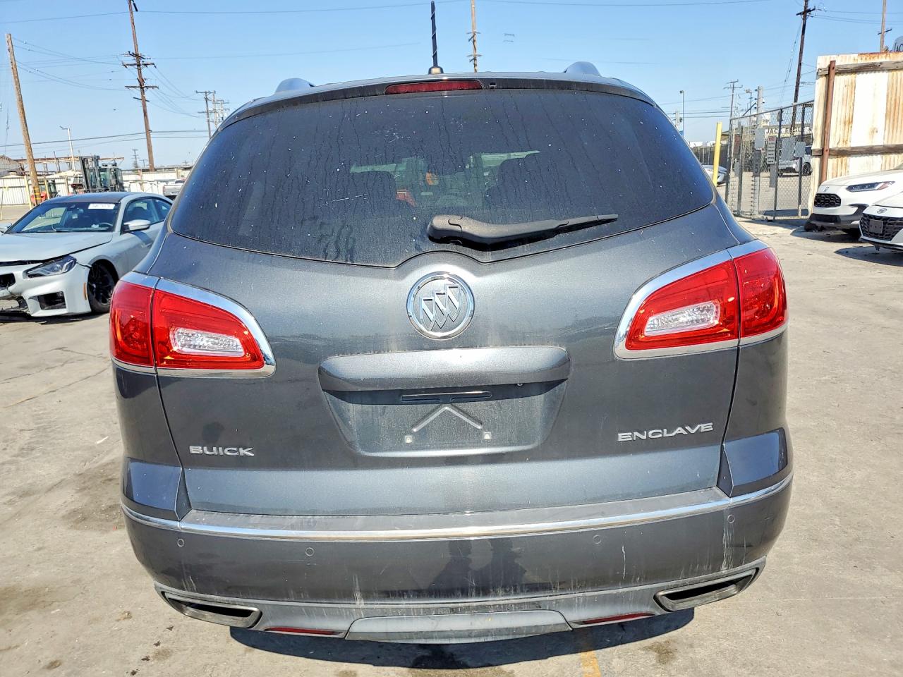 2014 Buick Enclave Gray vin: 5GAKRCKD6EJ264472