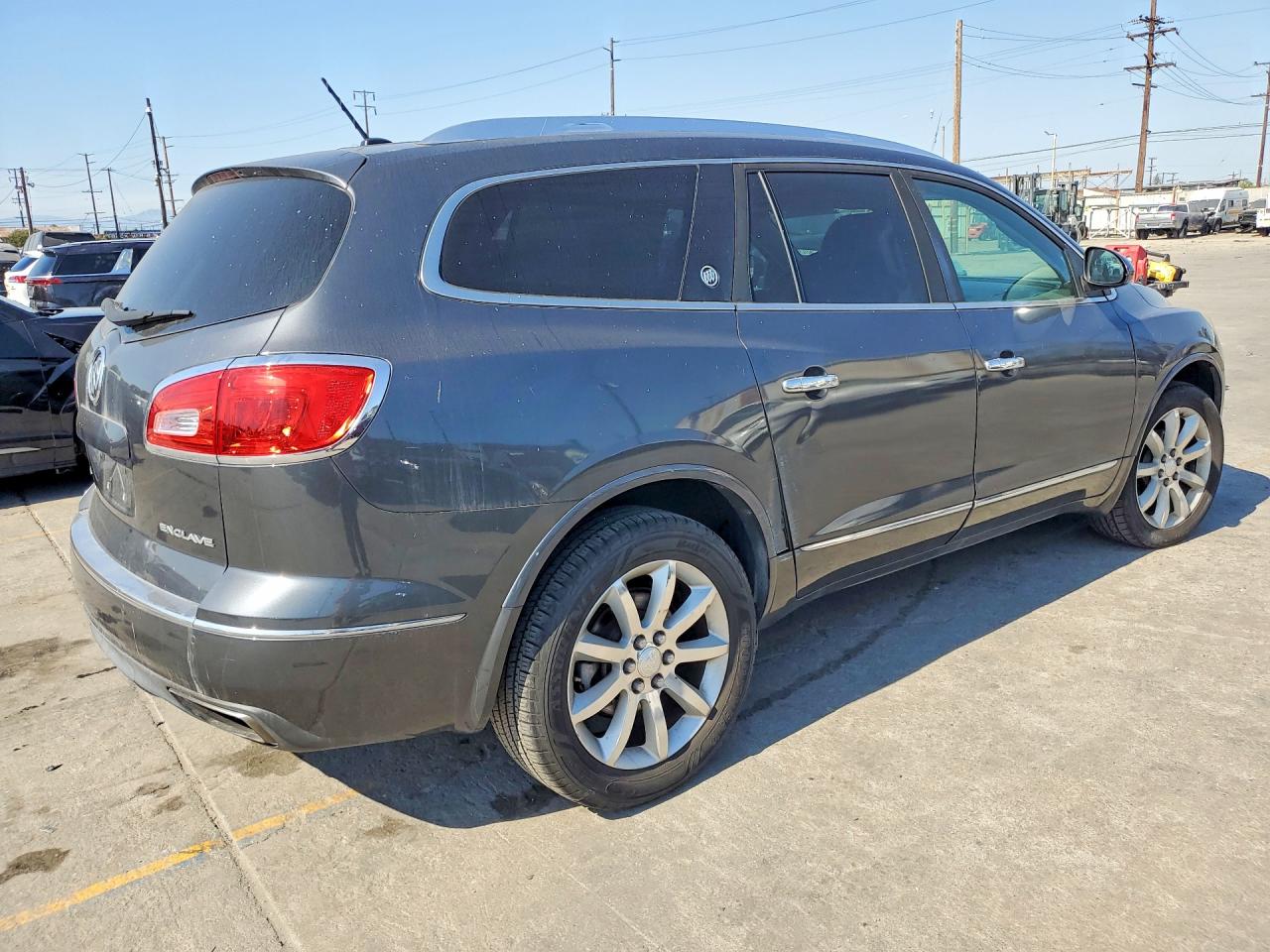2014 Buick Enclave Gray vin: 5GAKRCKD6EJ264472