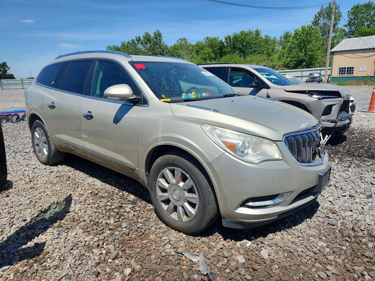 2014 Buick Enclave Tan vin: 5GAKRCKD6EJ314285