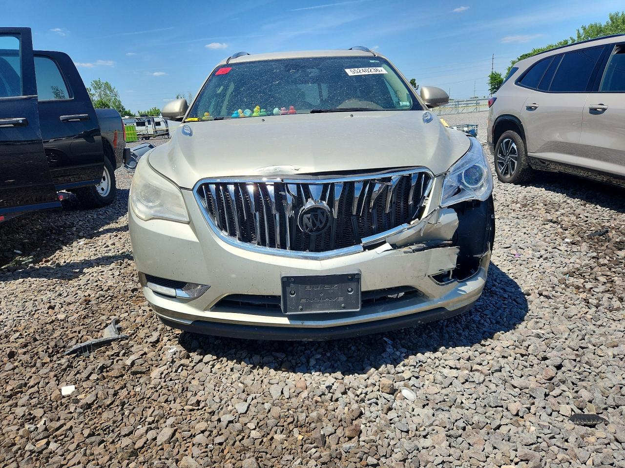 2014 Buick Enclave Tan vin: 5GAKRCKD6EJ314285