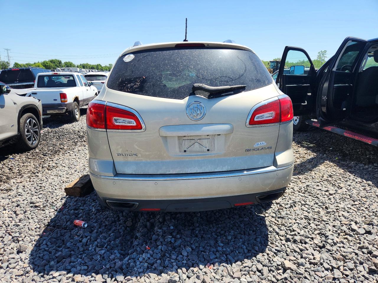 2014 Buick Enclave Tan vin: 5GAKRCKD6EJ314285