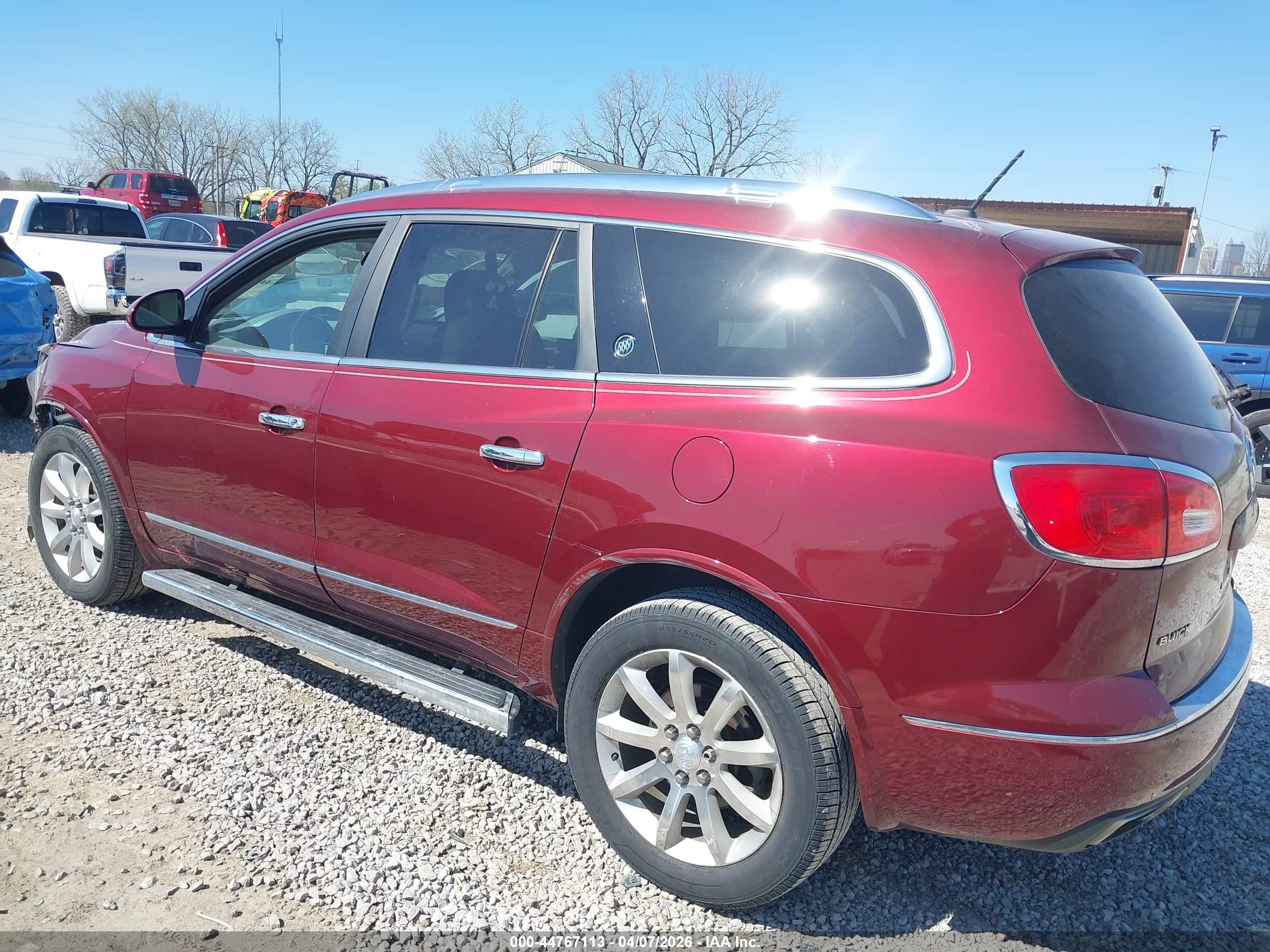 2015 Buick Enclave Premium Red vin: 5GAKRCKD6FJ180041