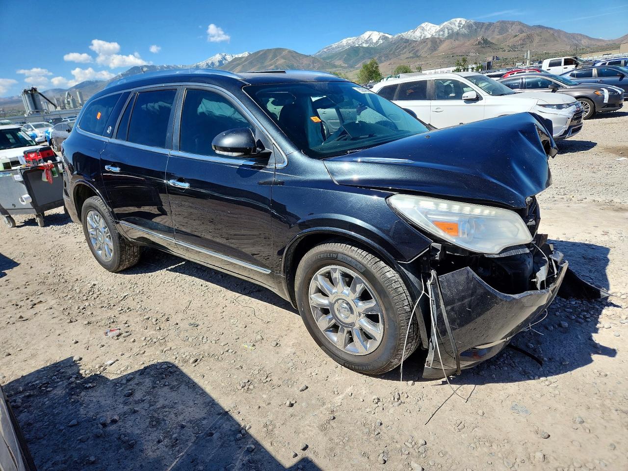 2013 Buick Enclave Black vin: 5GAKRCKD7DJ121013