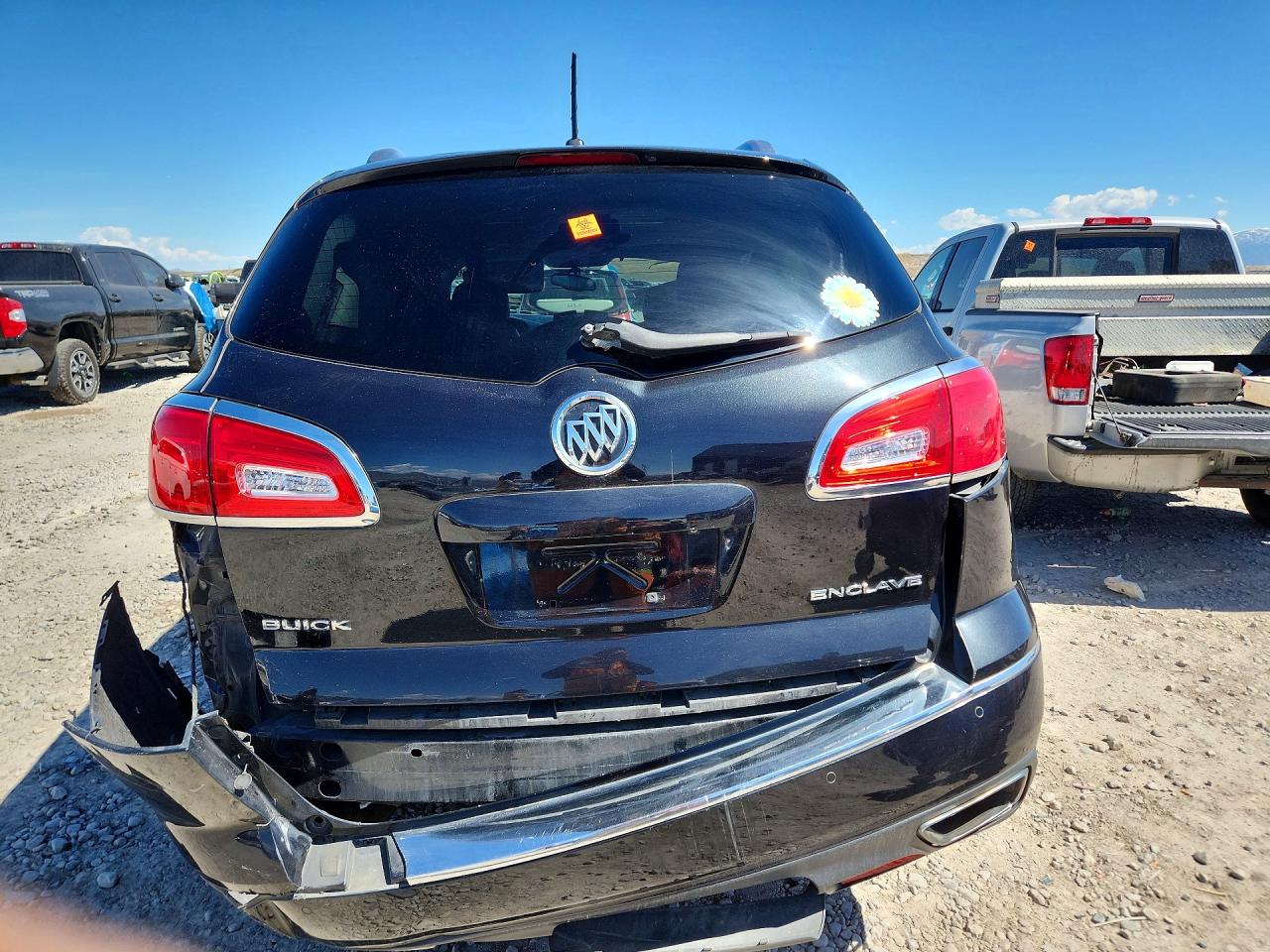 2013 Buick Enclave Black vin: 5GAKRCKD7DJ121013