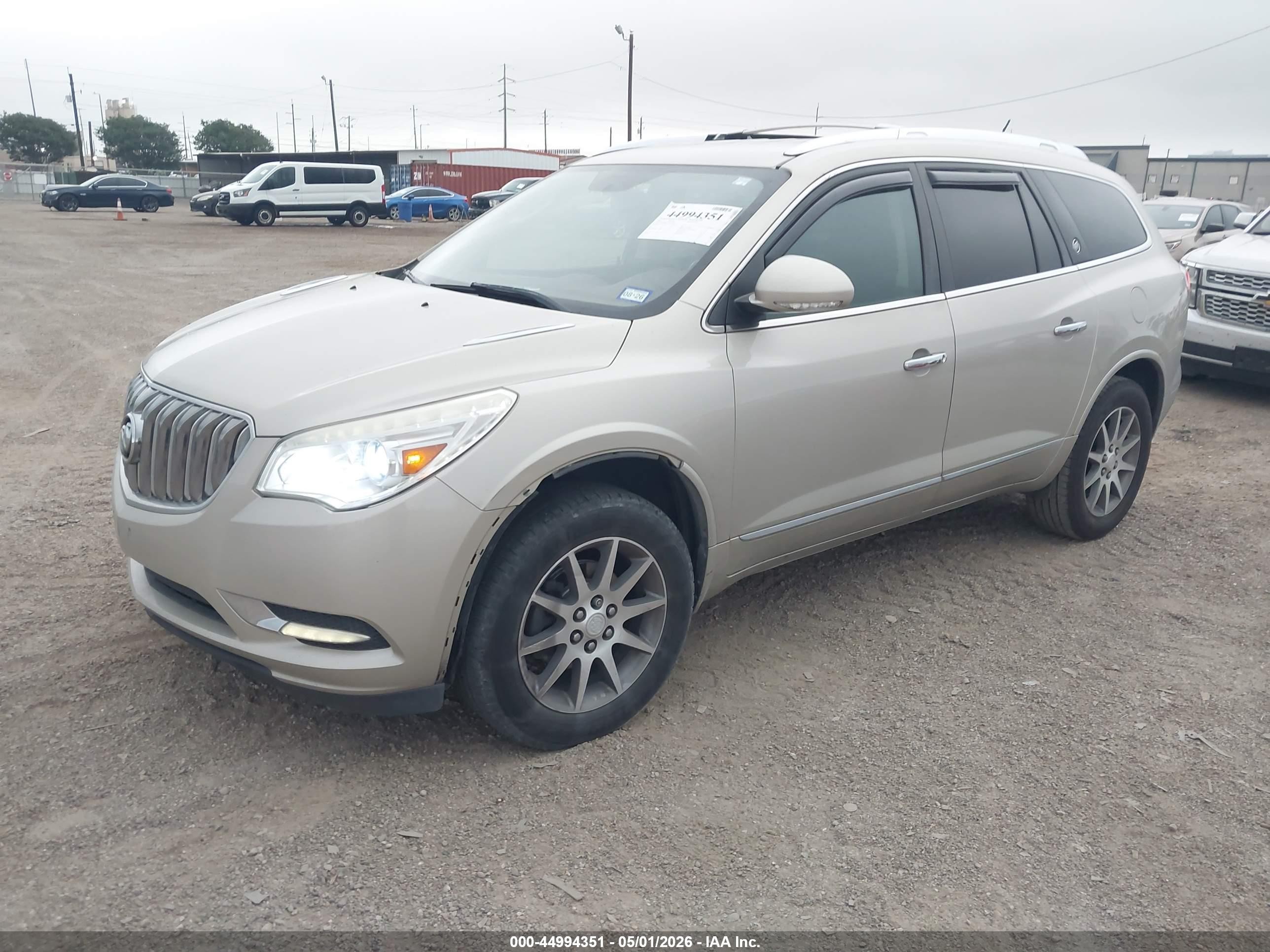 2013 Buick Enclave Leather Tan vin: 5GAKRCKD7DJ209026