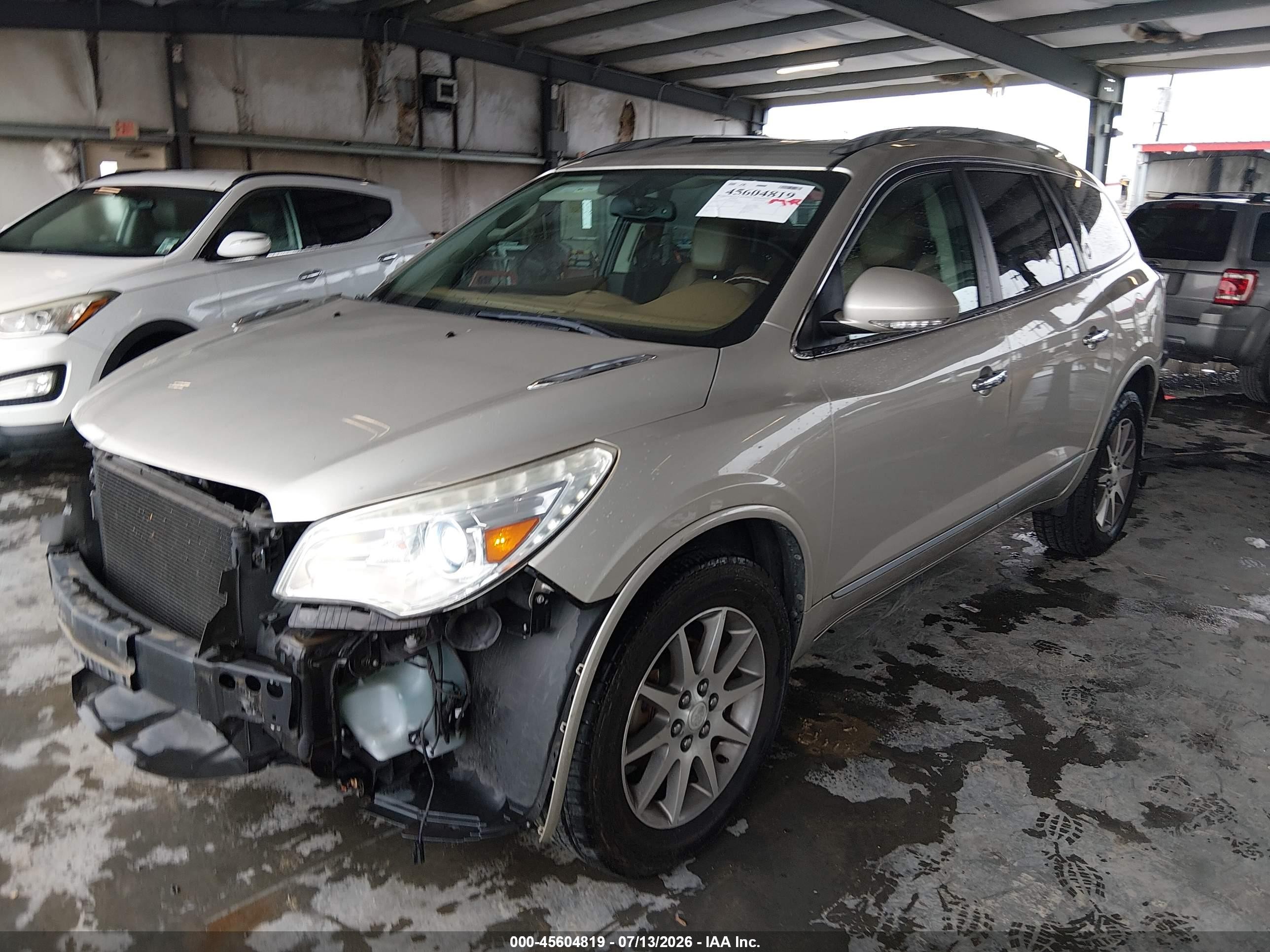 2013 Buick Enclave Leather Champagne vin: 5GAKRCKD7DJ230605