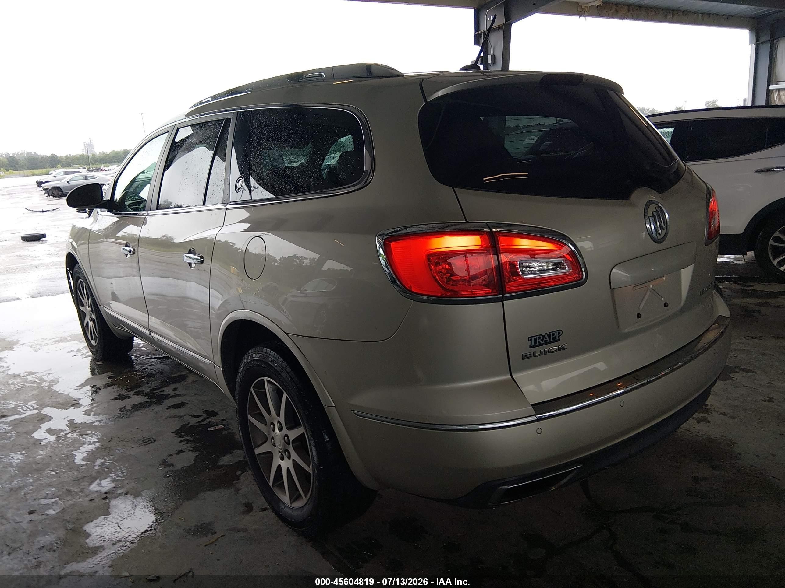 2013 Buick Enclave Leather Champagne vin: 5GAKRCKD7DJ230605