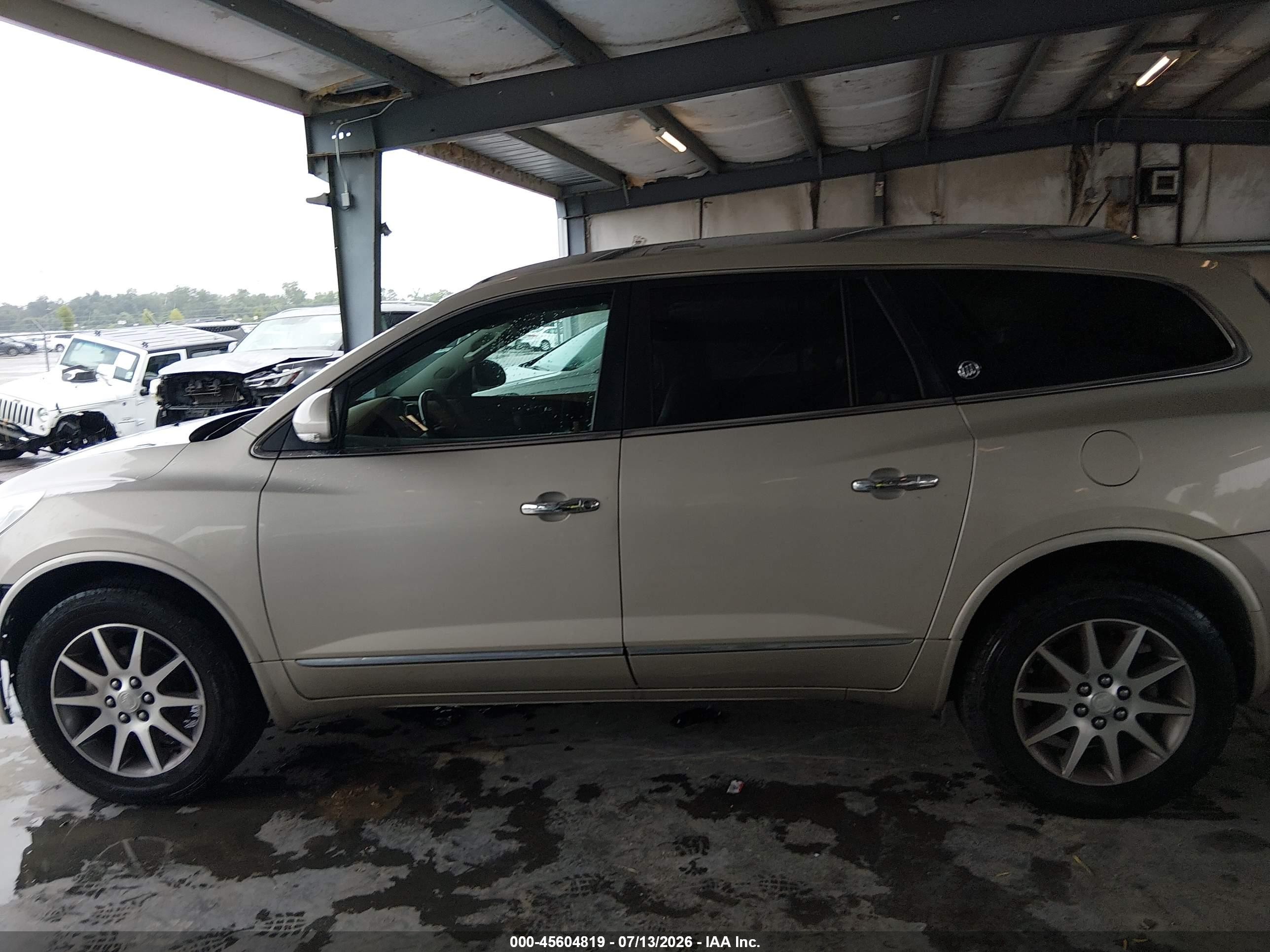 2013 Buick Enclave Leather Champagne vin: 5GAKRCKD7DJ230605
