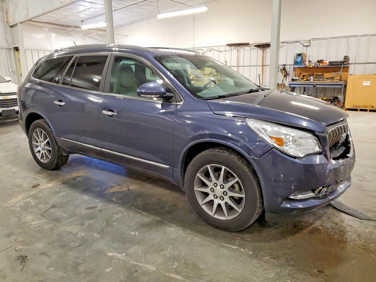 2013 Buick Enclave Blue vin: 5GAKRCKD7DJ238610