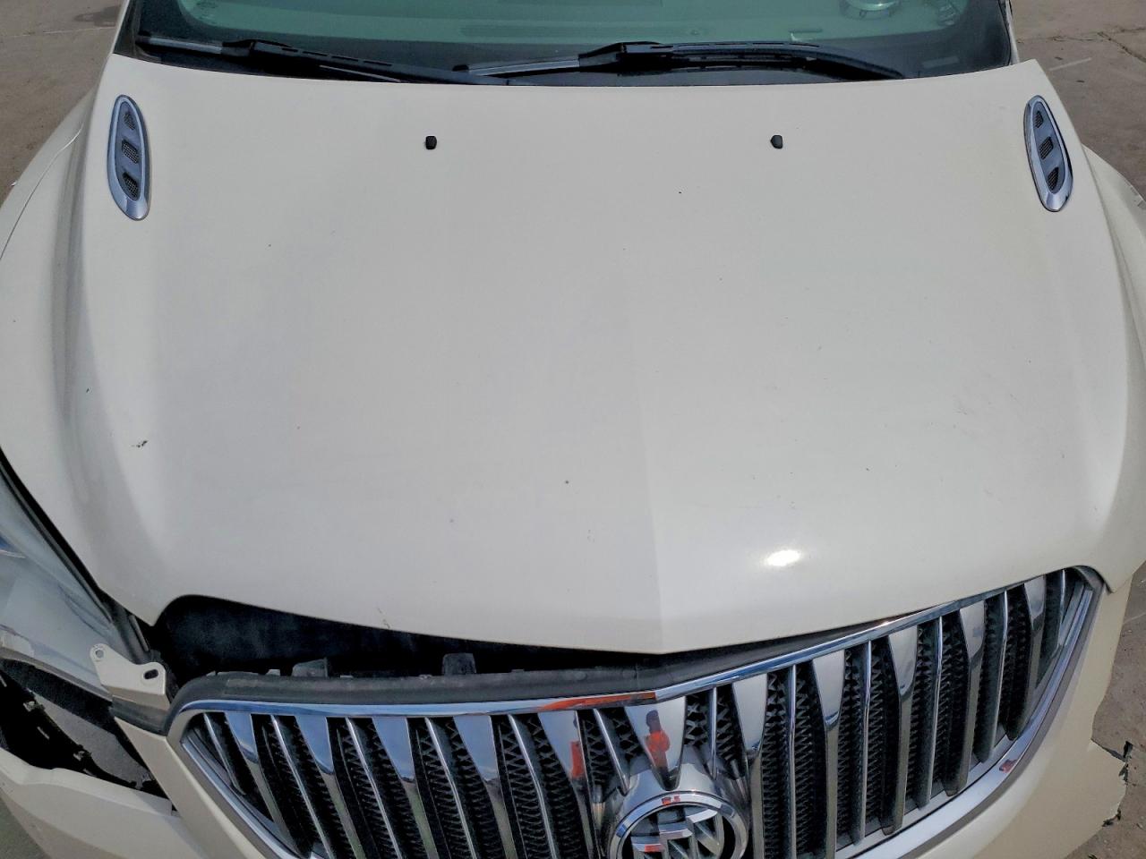 2014 Buick Enclave Белый vin: 5GAKRCKD7EJ132126