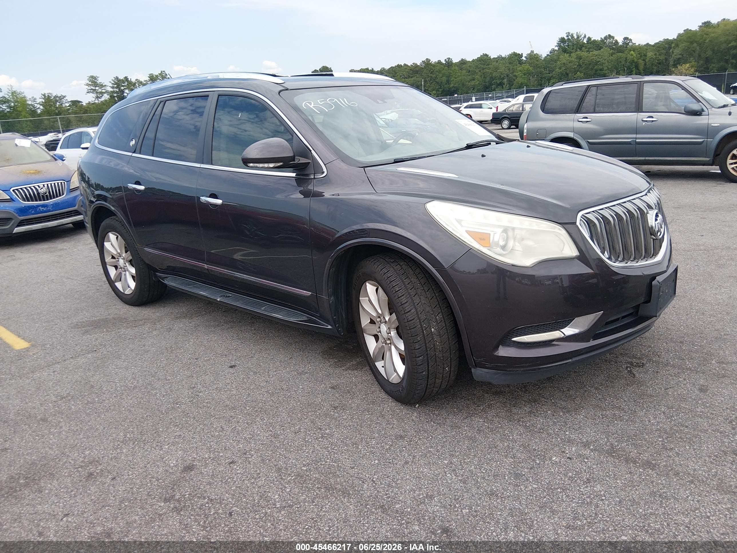 2014 Buick Enclave Premium Серый vin: 5GAKRCKD7EJ351989