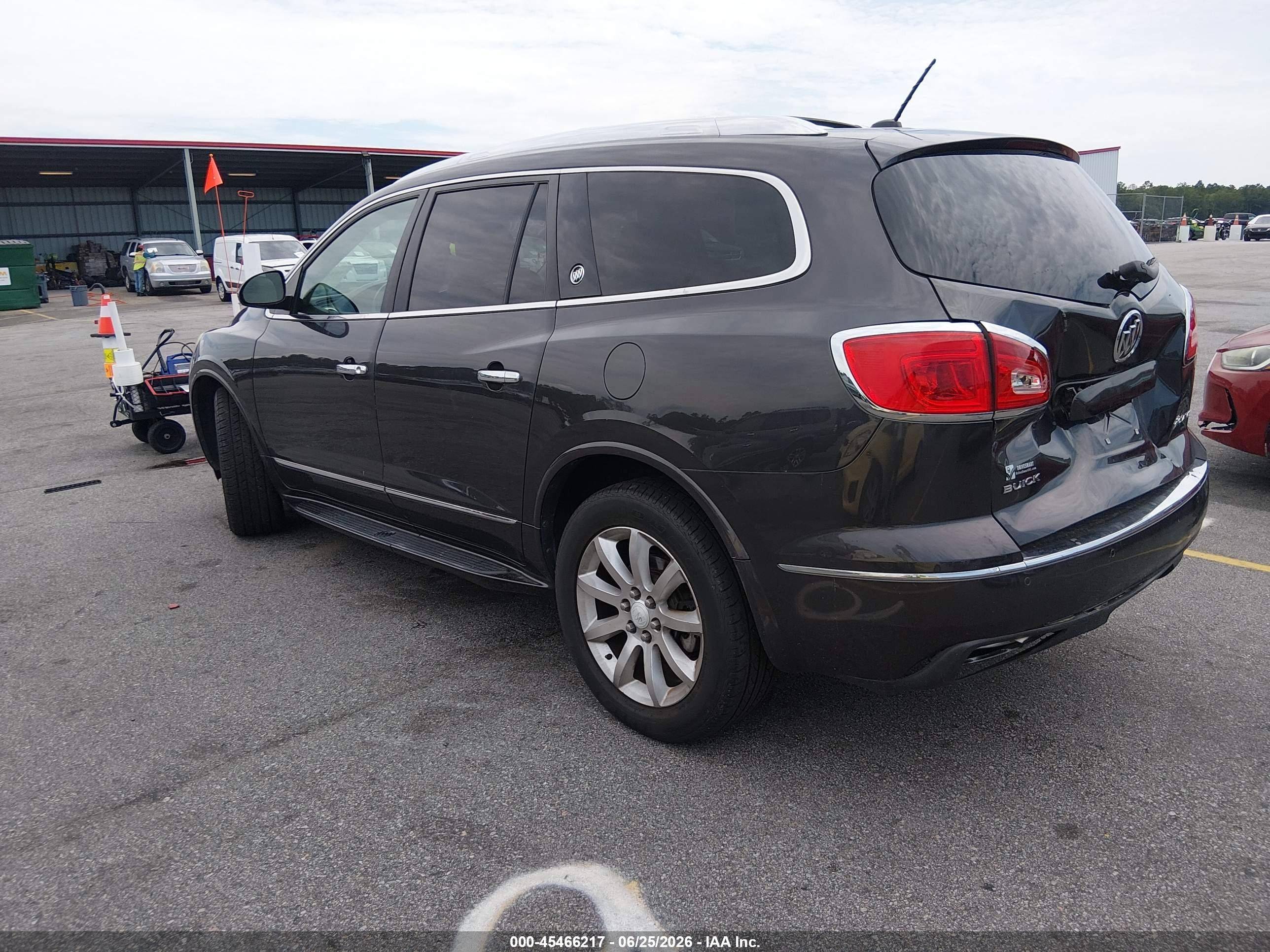 2014 Buick Enclave Premium Gray vin: 5GAKRCKD7EJ351989