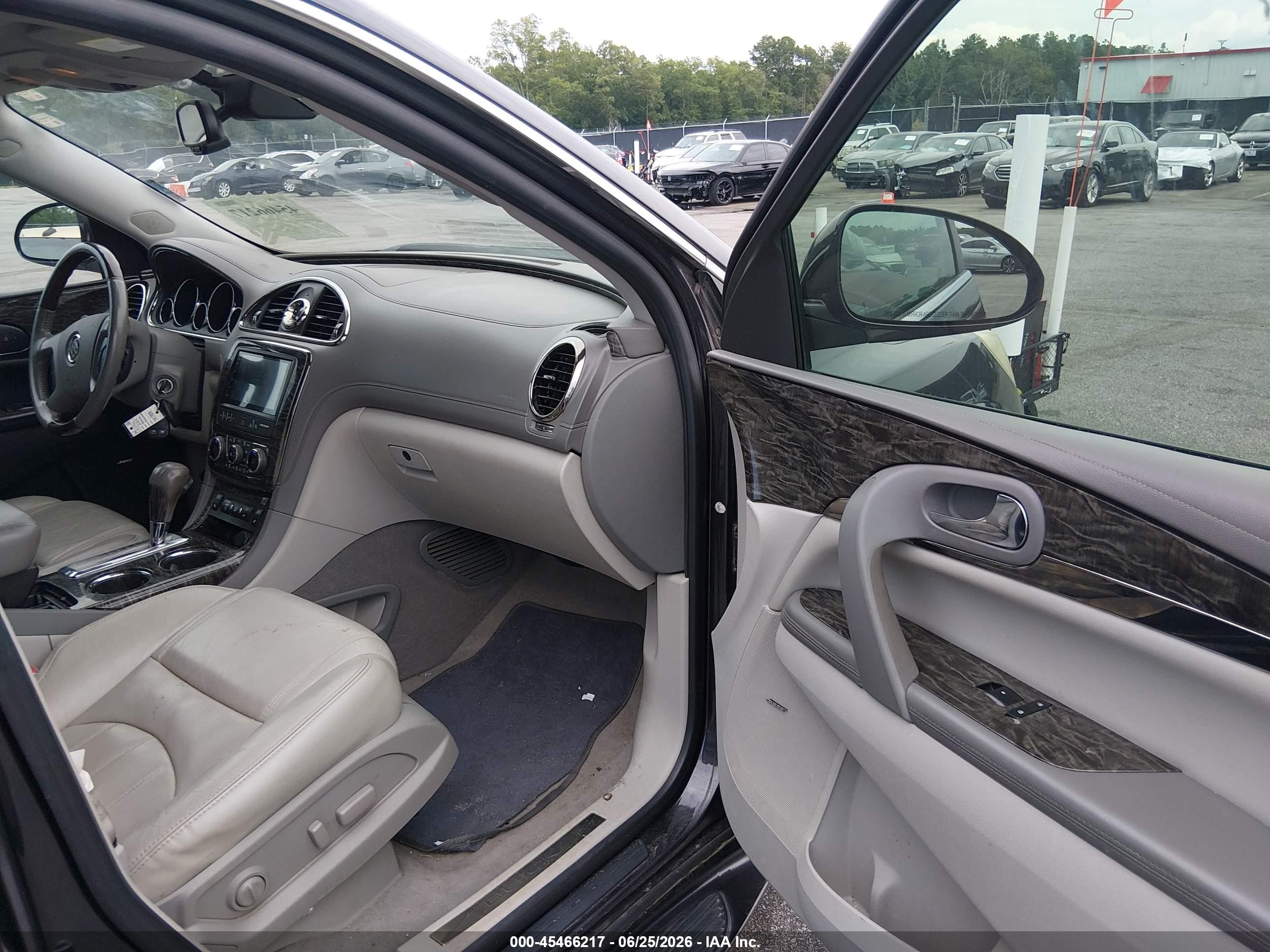 2014 Buick Enclave Premium Gray vin: 5GAKRCKD7EJ351989