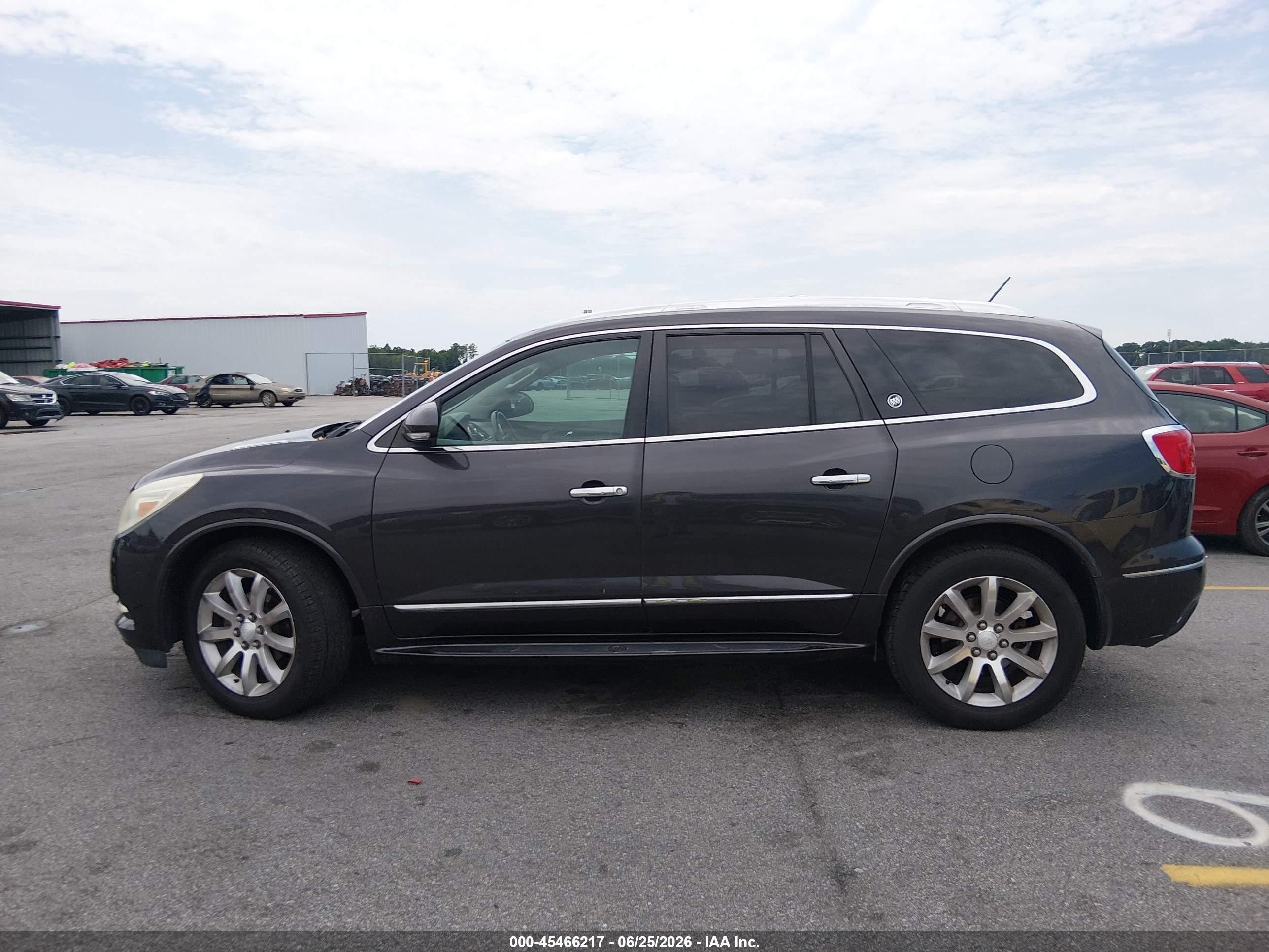2014 Buick Enclave Premium Gray vin: 5GAKRCKD7EJ351989