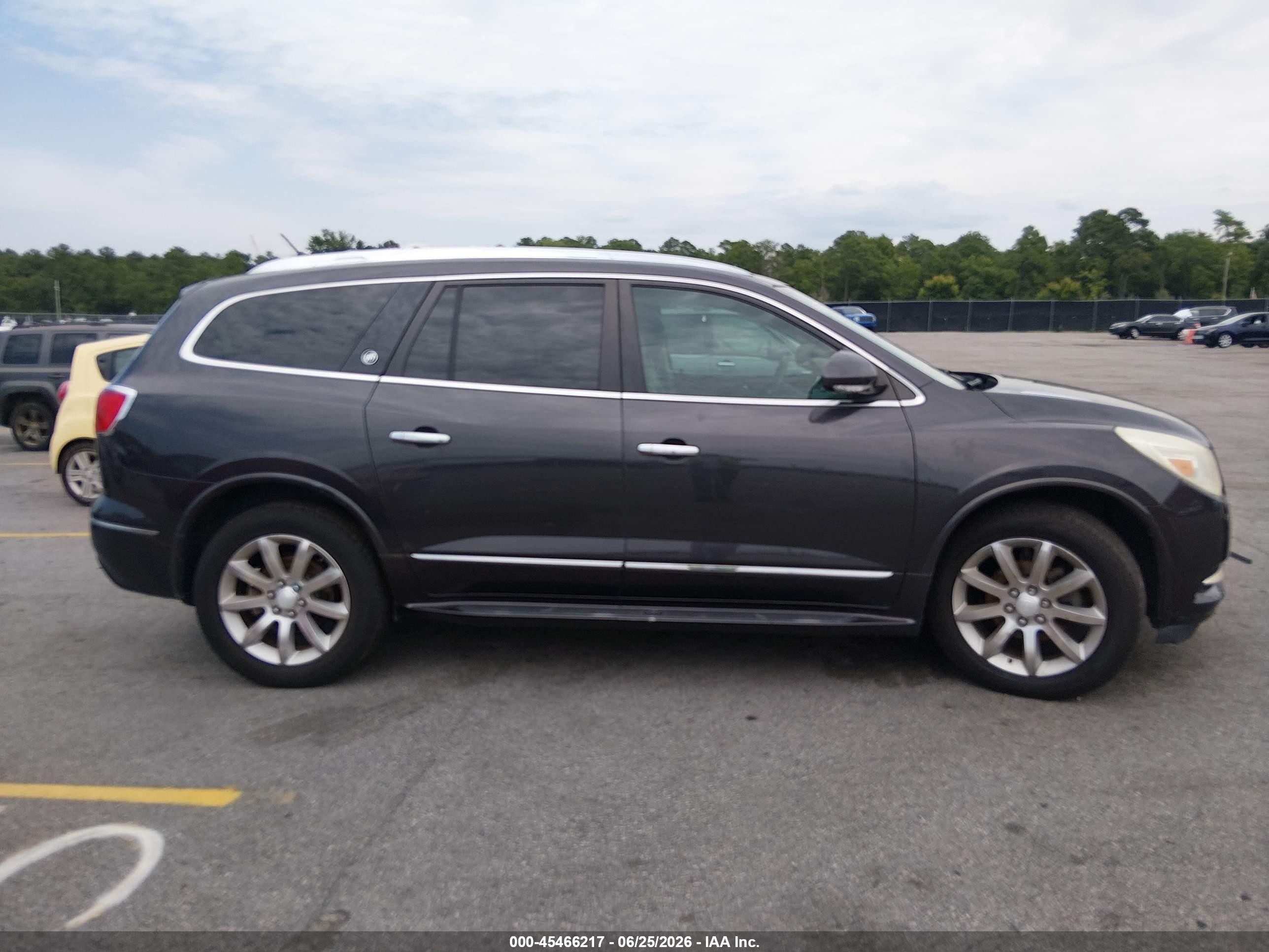 2014 Buick Enclave Premium Gray vin: 5GAKRCKD7EJ351989