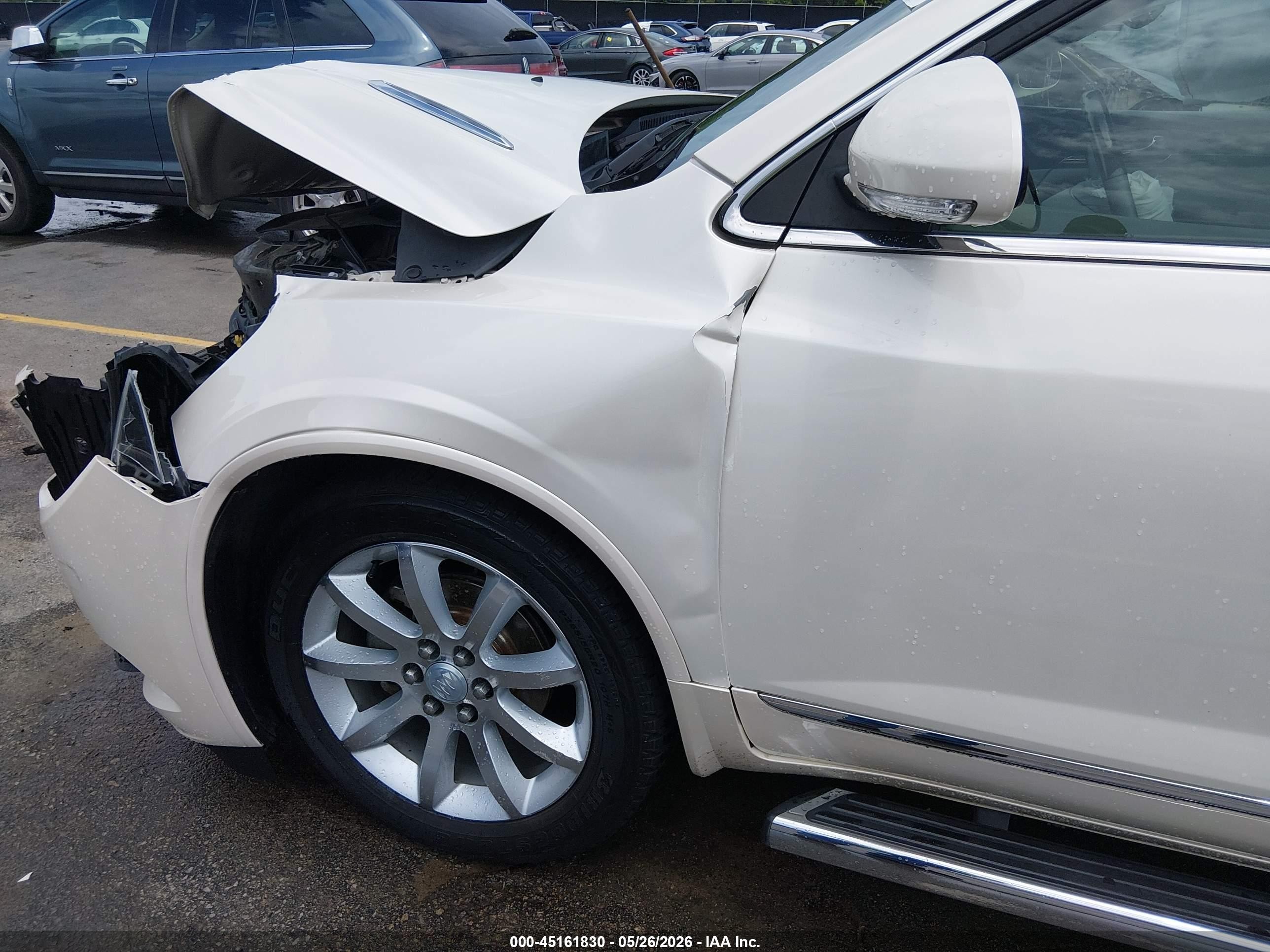2015 Buick Enclave Premium Белый vin: 5GAKRCKD7FJ122410