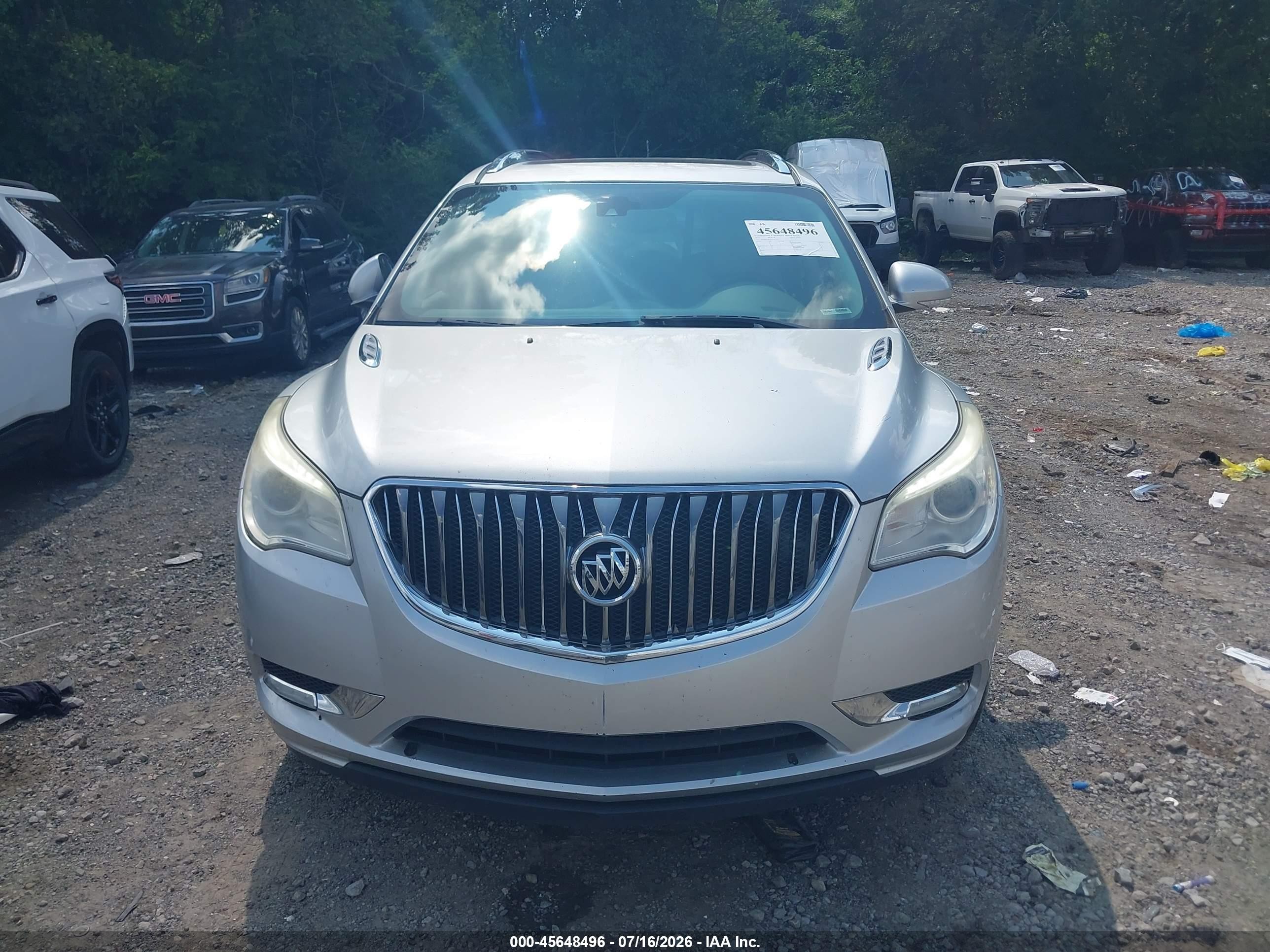 2015 Buick Enclave Premium Silver vin: 5GAKRCKD7FJ355316