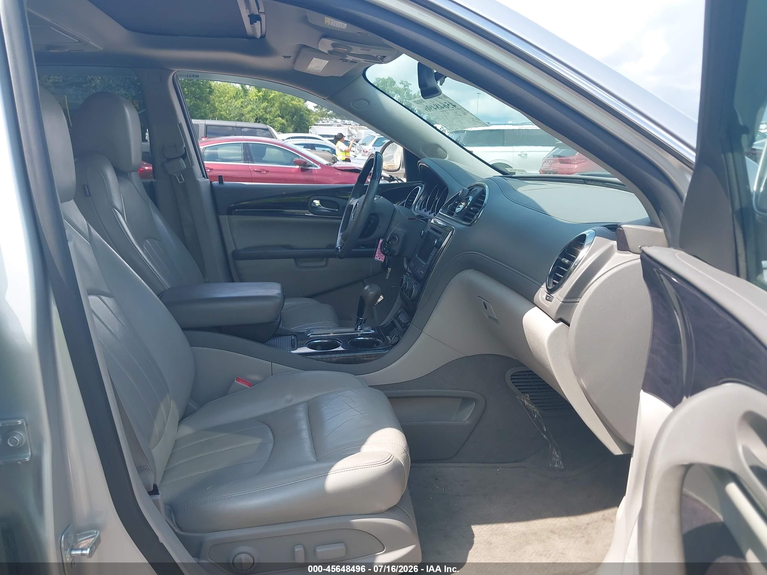 2015 Buick Enclave Premium Silver vin: 5GAKRCKD7FJ355316