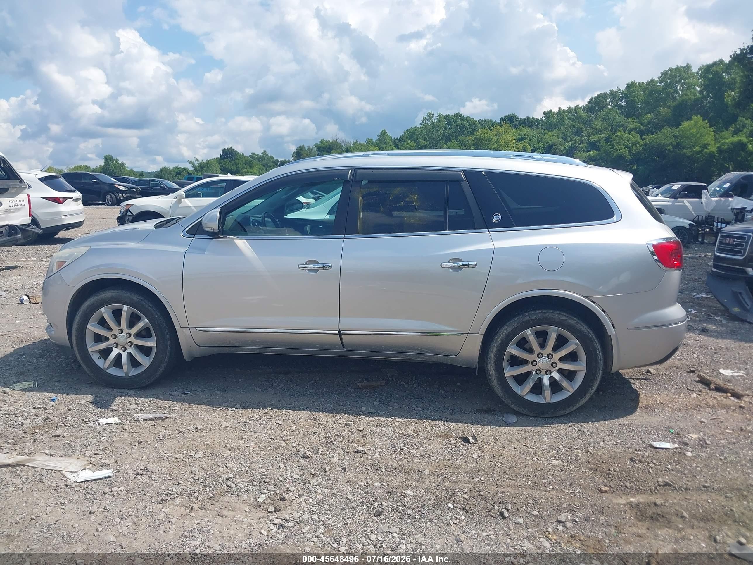2015 Buick Enclave Premium Silver vin: 5GAKRCKD7FJ355316