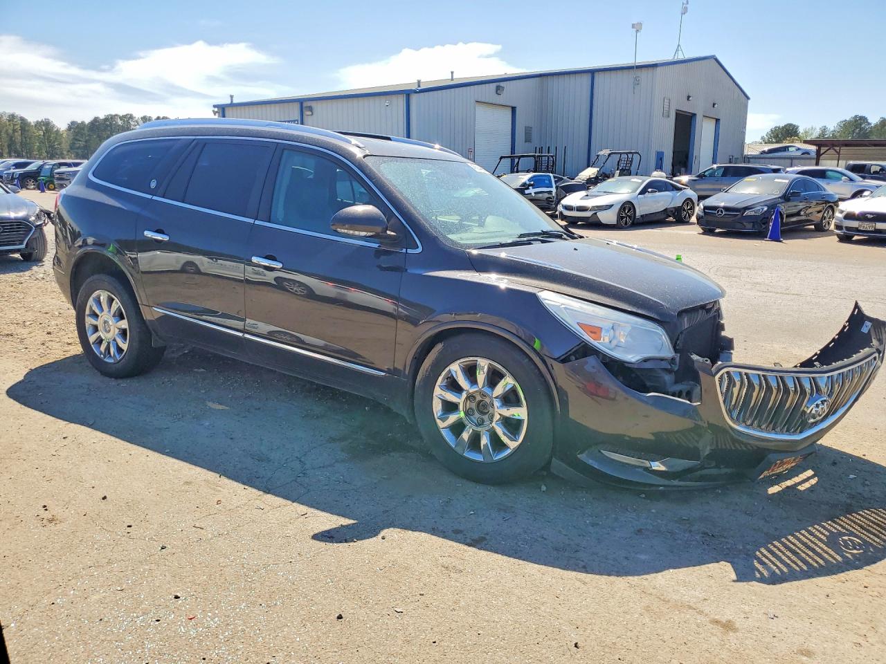 2013 Buick Enclave Коричневый vin: 5GAKRCKD8DJ158023