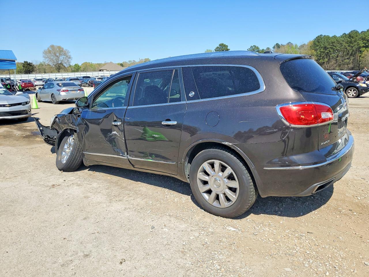 2013 Buick Enclave Коричневый vin: 5GAKRCKD8DJ158023