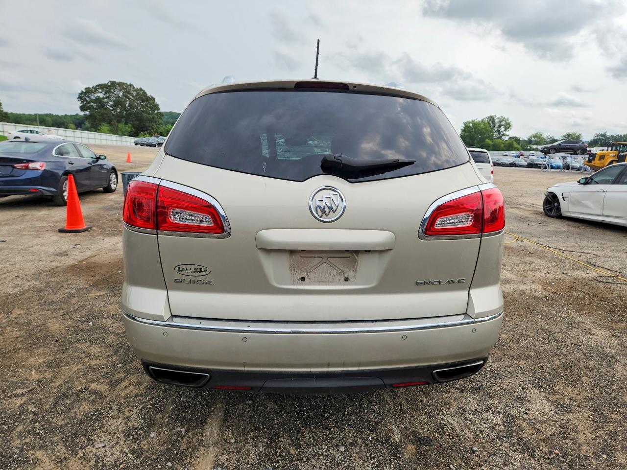 2013 Buick Enclave Желто-коричневый vin: 5GAKRCKD8DJ188302