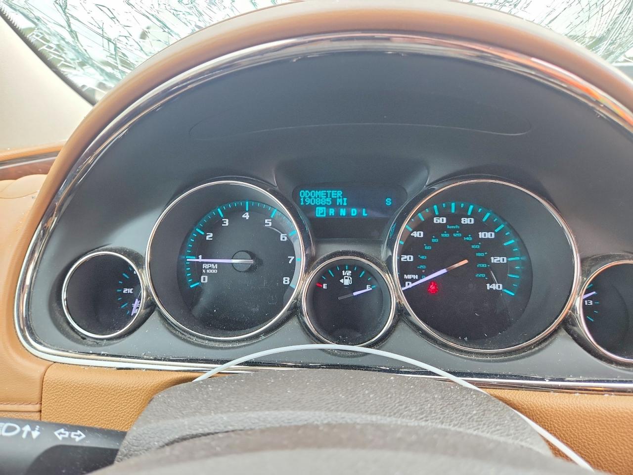 2013 Buick Enclave Желто-коричневый vin: 5GAKRCKD8DJ188302