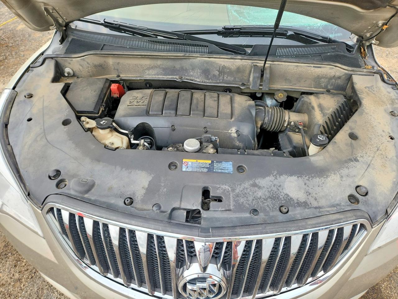 2013 Buick Enclave Желто-коричневый vin: 5GAKRCKD8DJ188302
