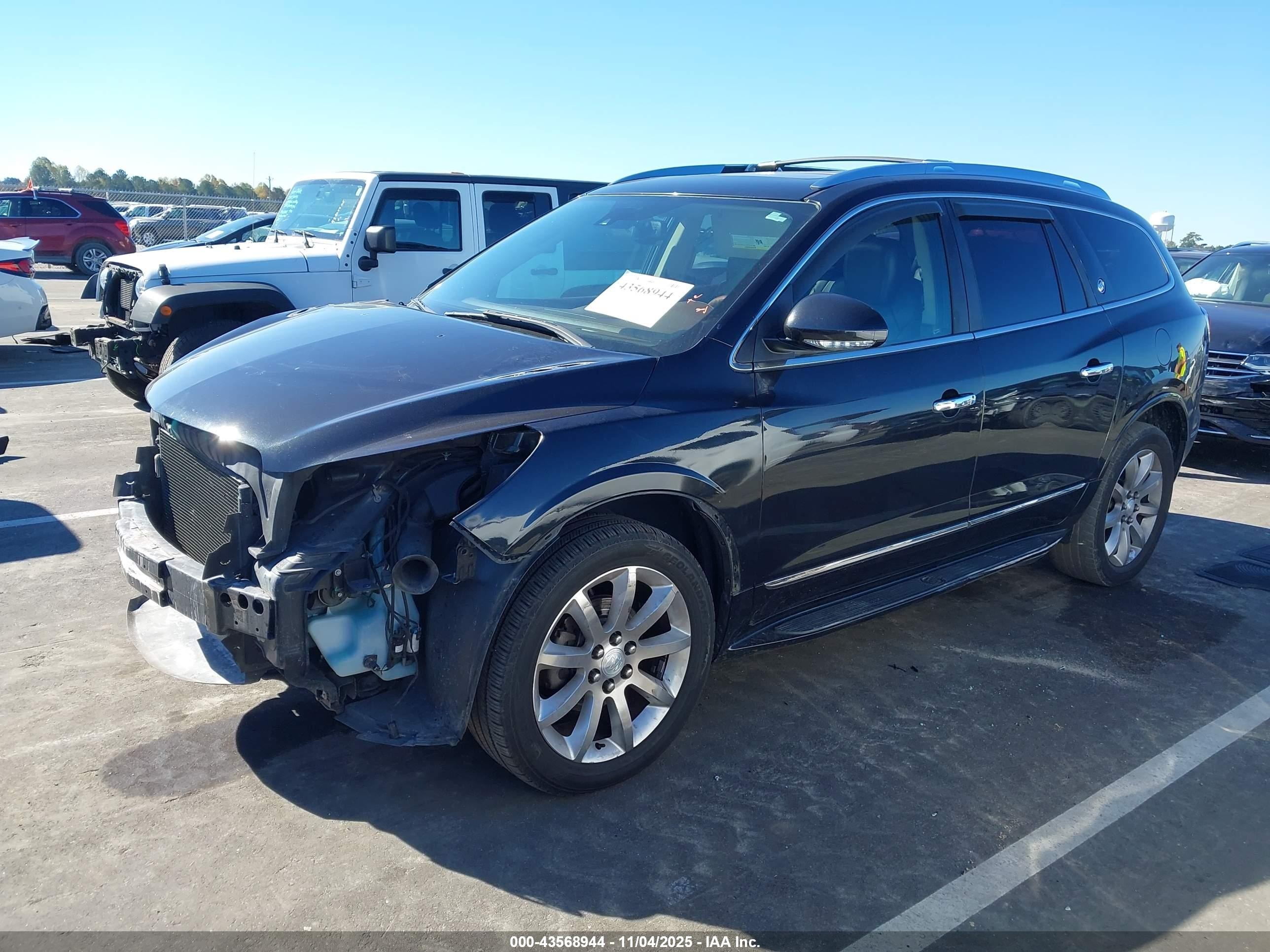 2014 Buick Enclave Premium Black vin: 5GAKRCKD8EJ162591