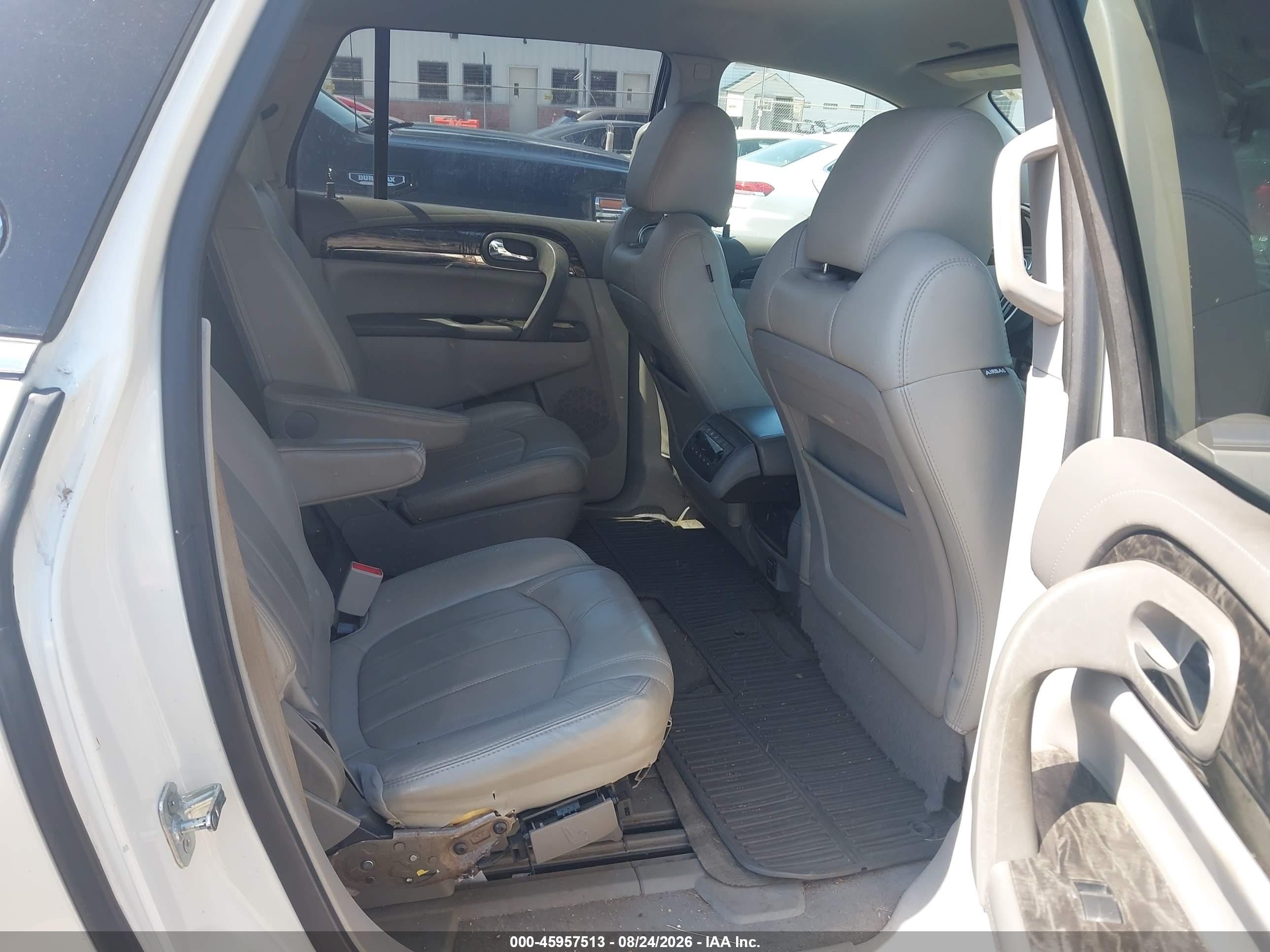 2014 Buick Enclave Premium White vin: 5GAKRCKD8EJ336451