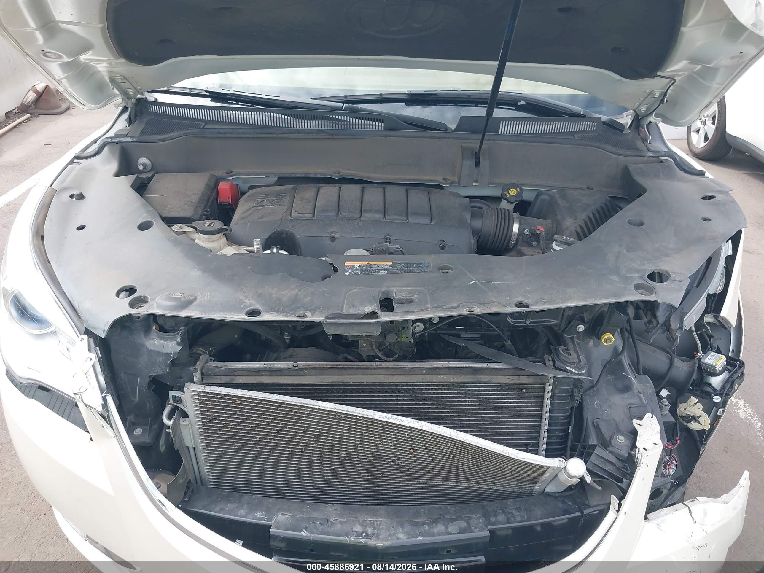 2014 Buick Enclave Premium Белый vin: 5GAKRCKD8EJ357722
