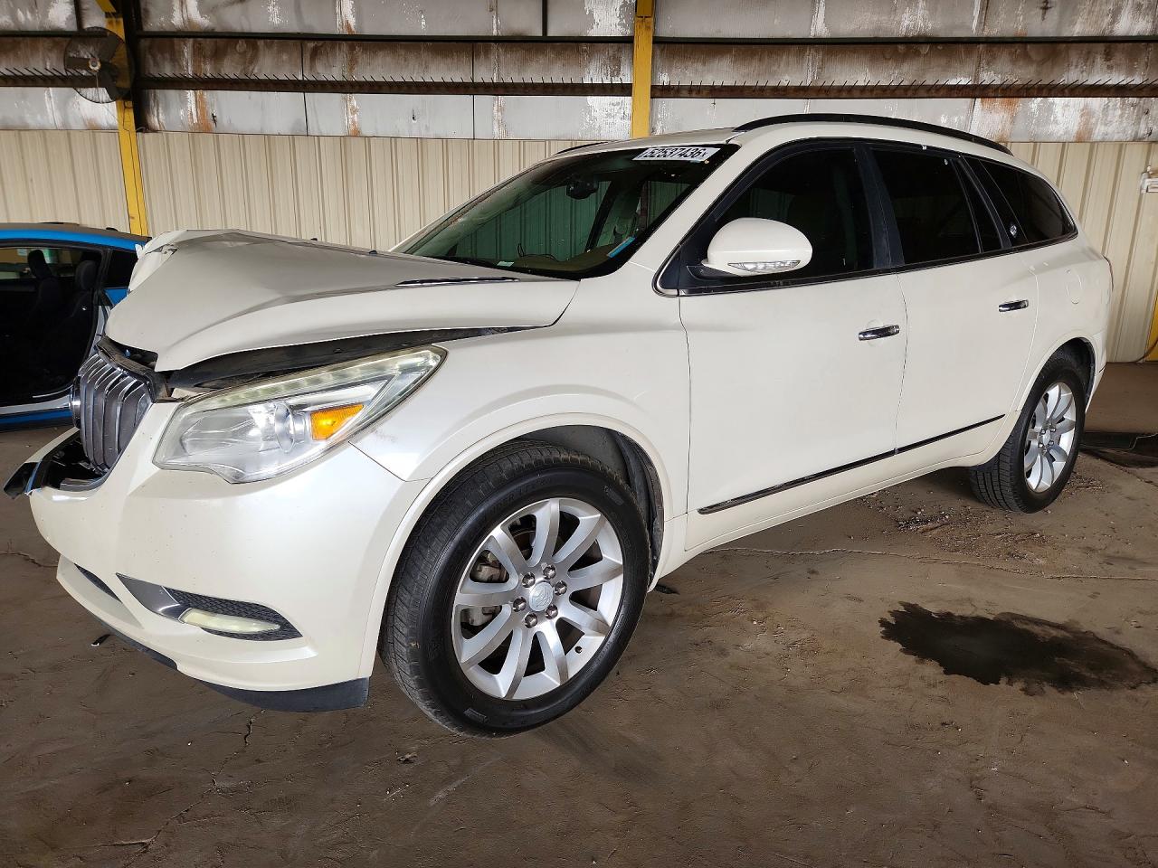 2015 Buick Enclave White vin: 5GAKRCKD8FJ146781