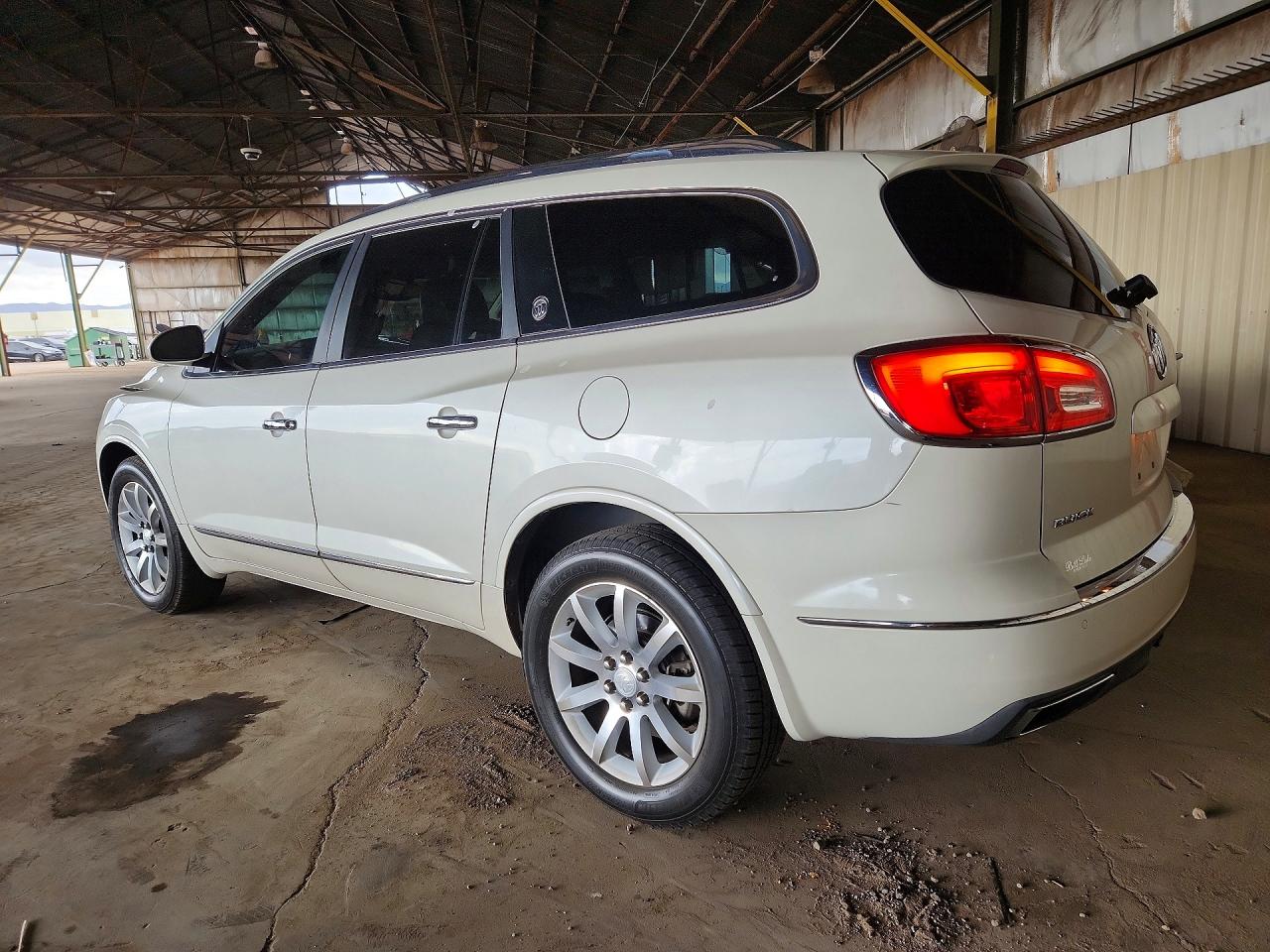 2015 Buick Enclave White vin: 5GAKRCKD8FJ146781