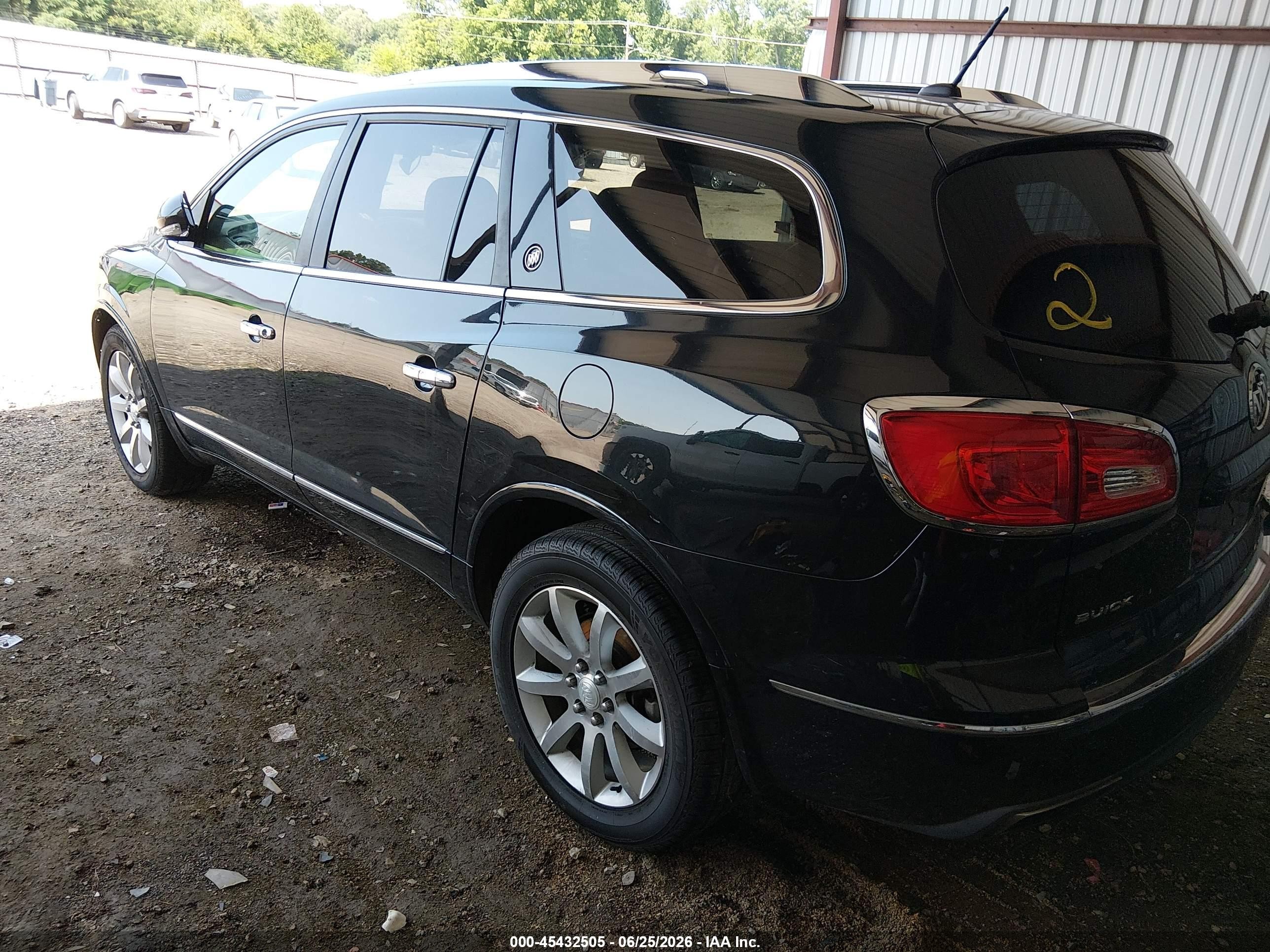2015 Buick Enclave Premium Black vin: 5GAKRCKD8FJ296390